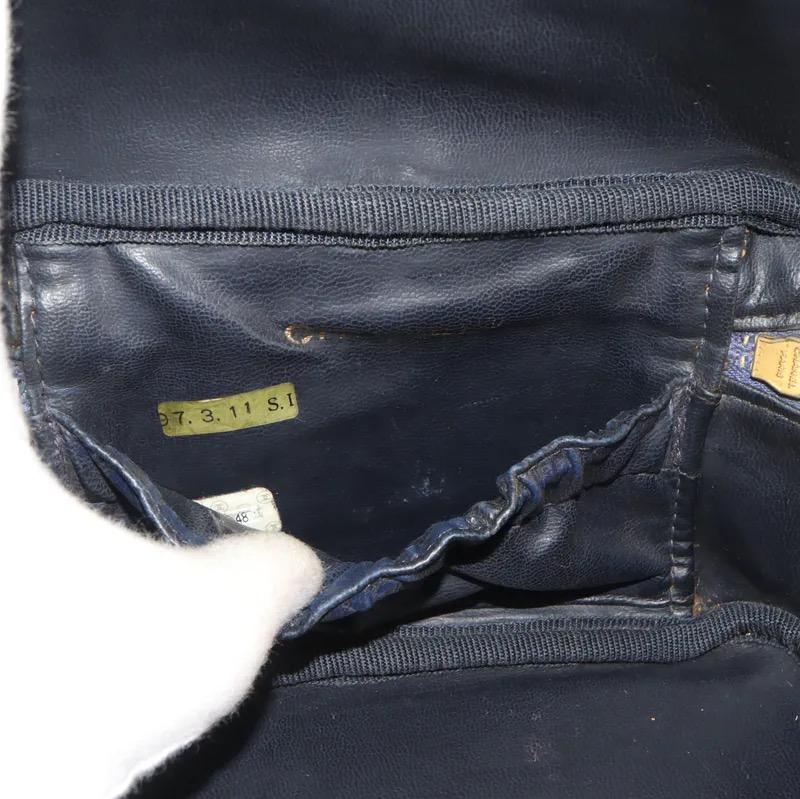 Chanel Coco Mark Denim Vanity Handbag