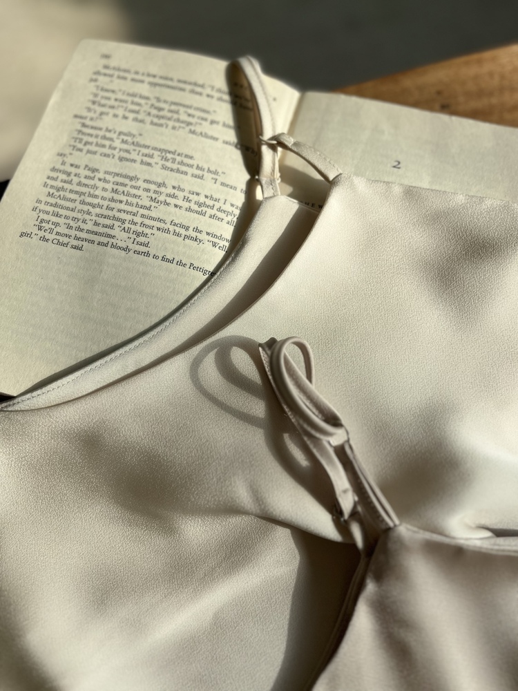 Satin Adjustable Cami (2colors)