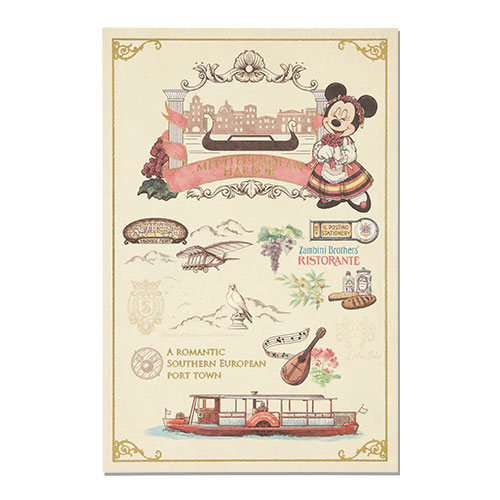 【預訂】DisneySea 25th The Jubilee Journey - postcard (Mediterranean Harbor)