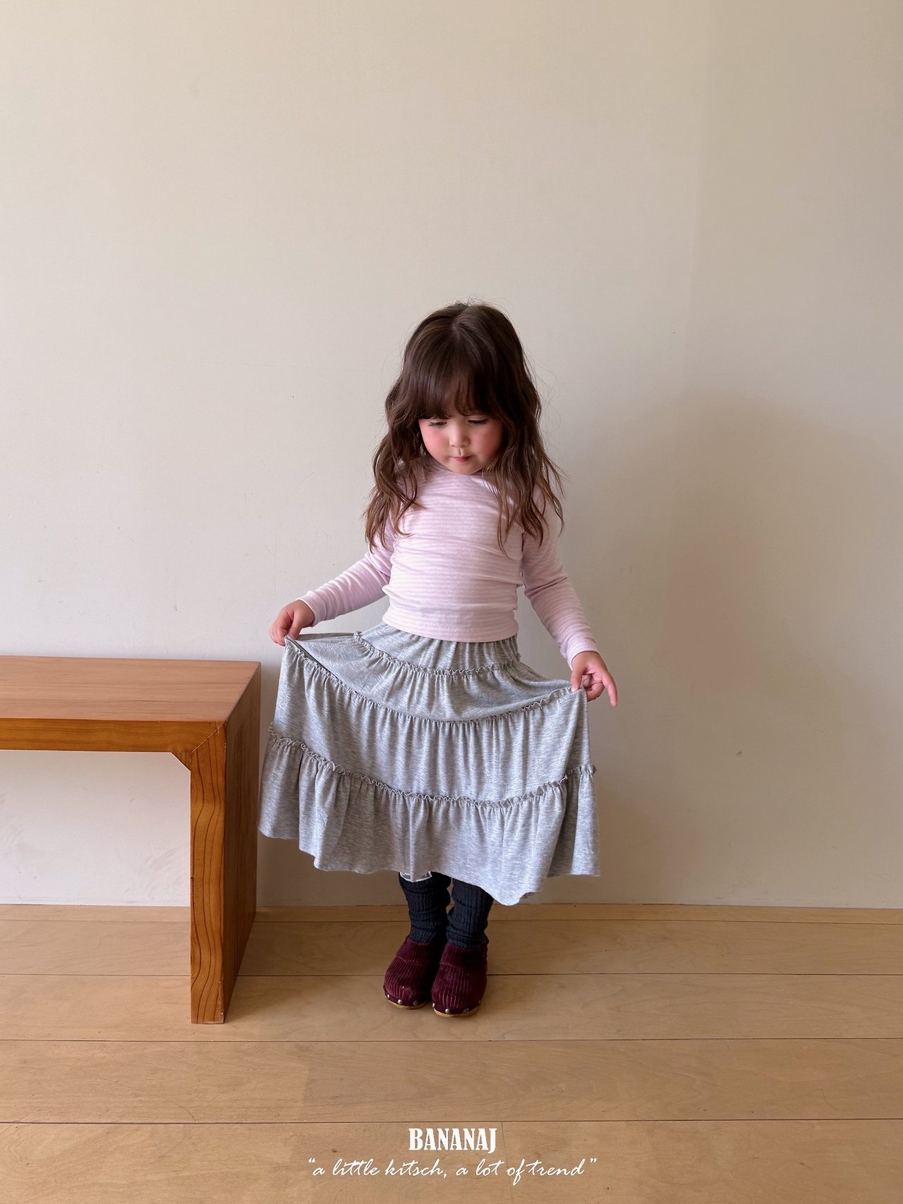 Bananaj | Nestle Long Skirt