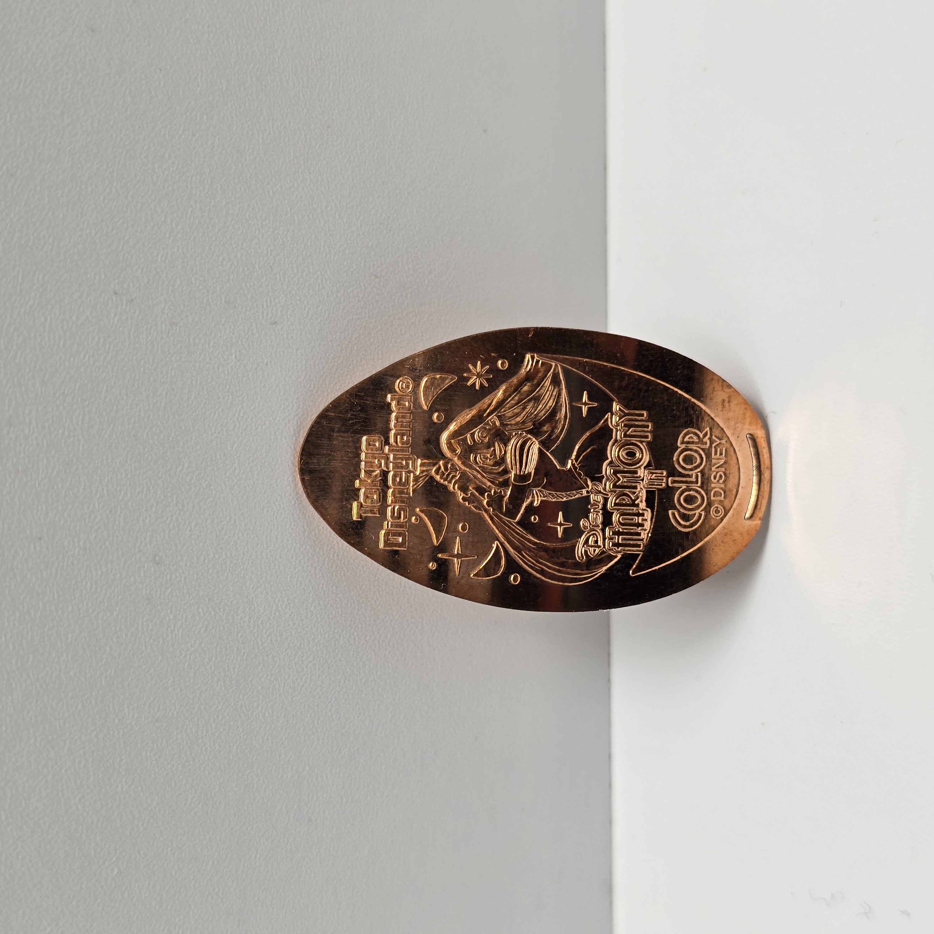 現貨 樂園限定 Rapunzel Harmony Color 壓幣 