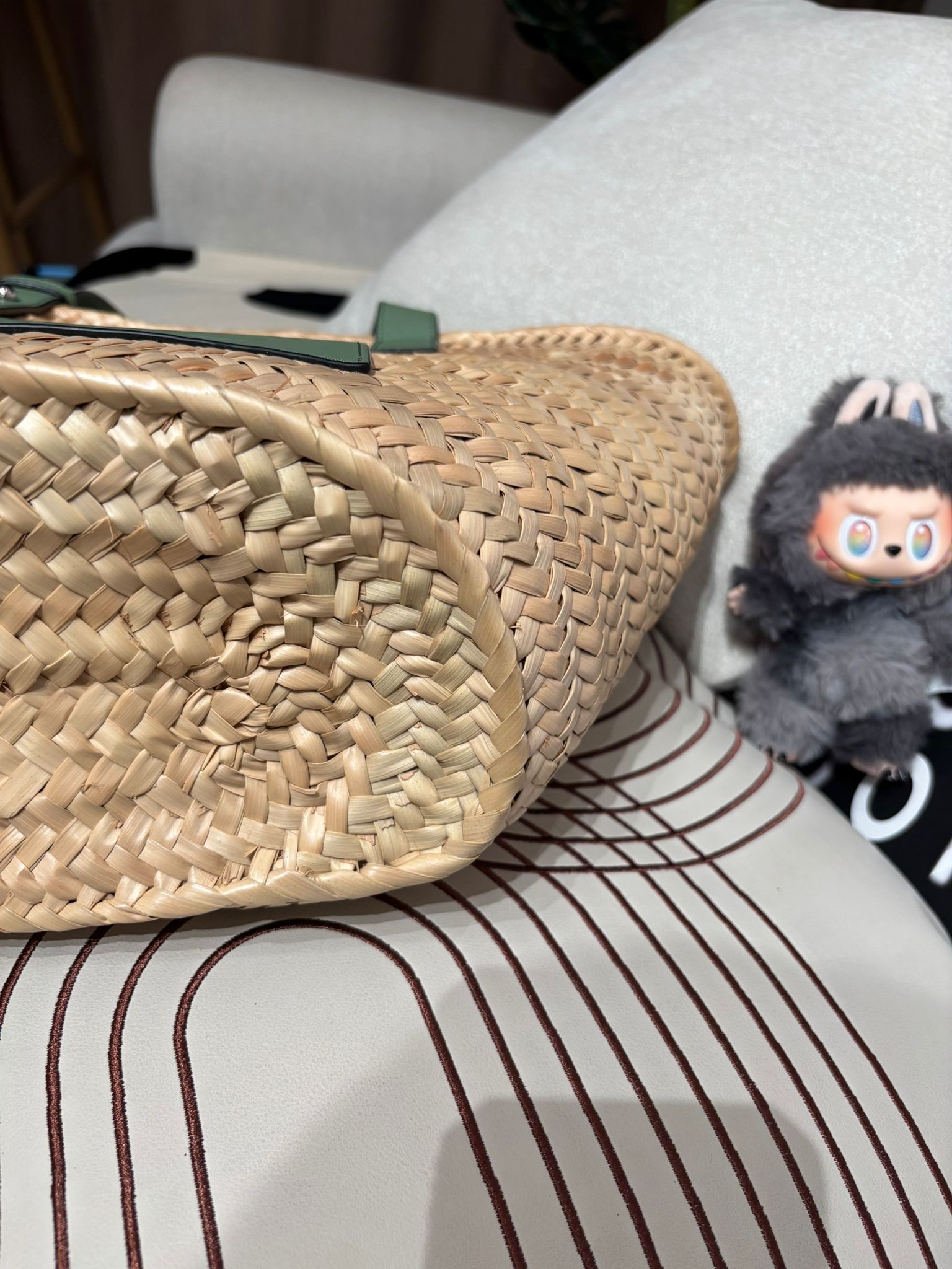 Loewe Raffia Basket Bag 100%Authentic,98%NEW ✅dust bag 