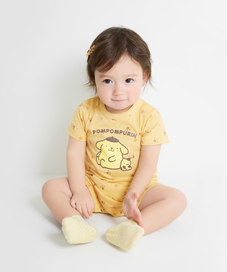 ☀️代購預訂 台灣直送☀️布甸狗純棉人物印花短袖連身服