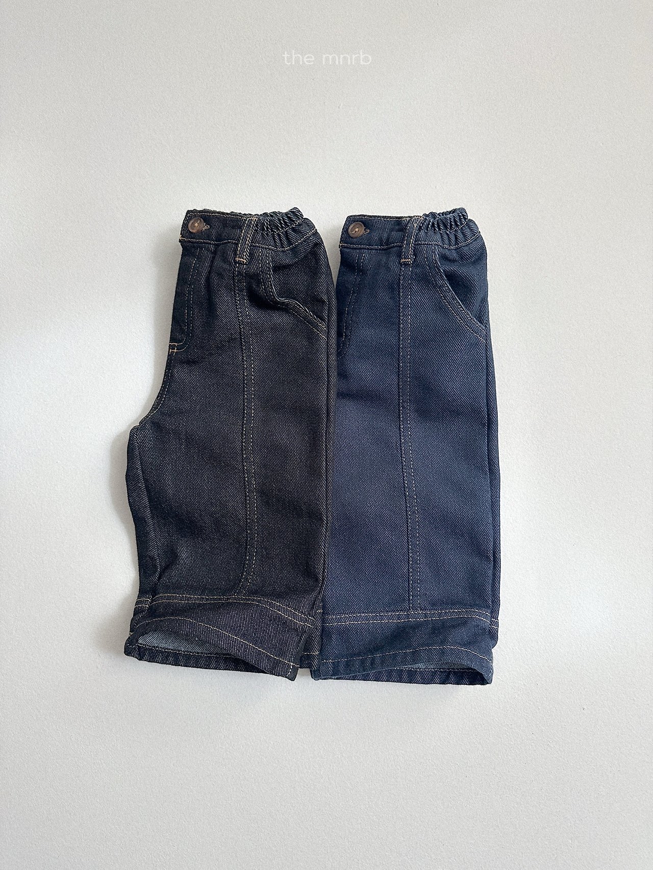 Mnirobe |  Non-fade panel denim pants