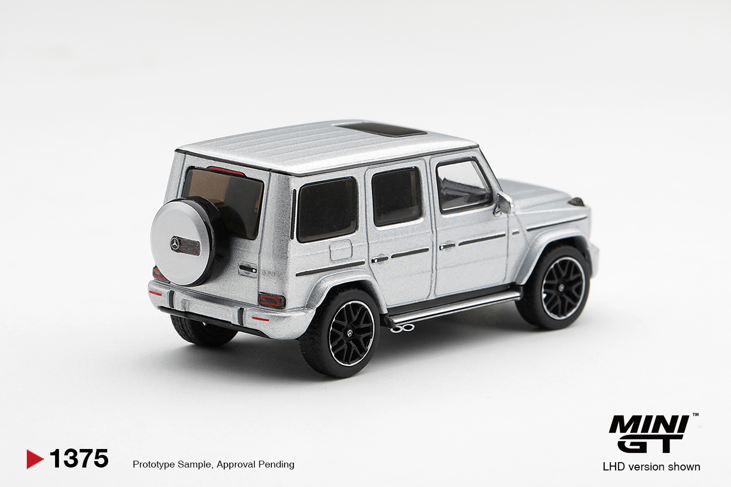 Pre Order - MINI GT ( MGT01375-R ) Mercedes-AMG G 63 Silver Metallic / MINIGT 預訂優惠價 Pre-Order Price: HK$89
