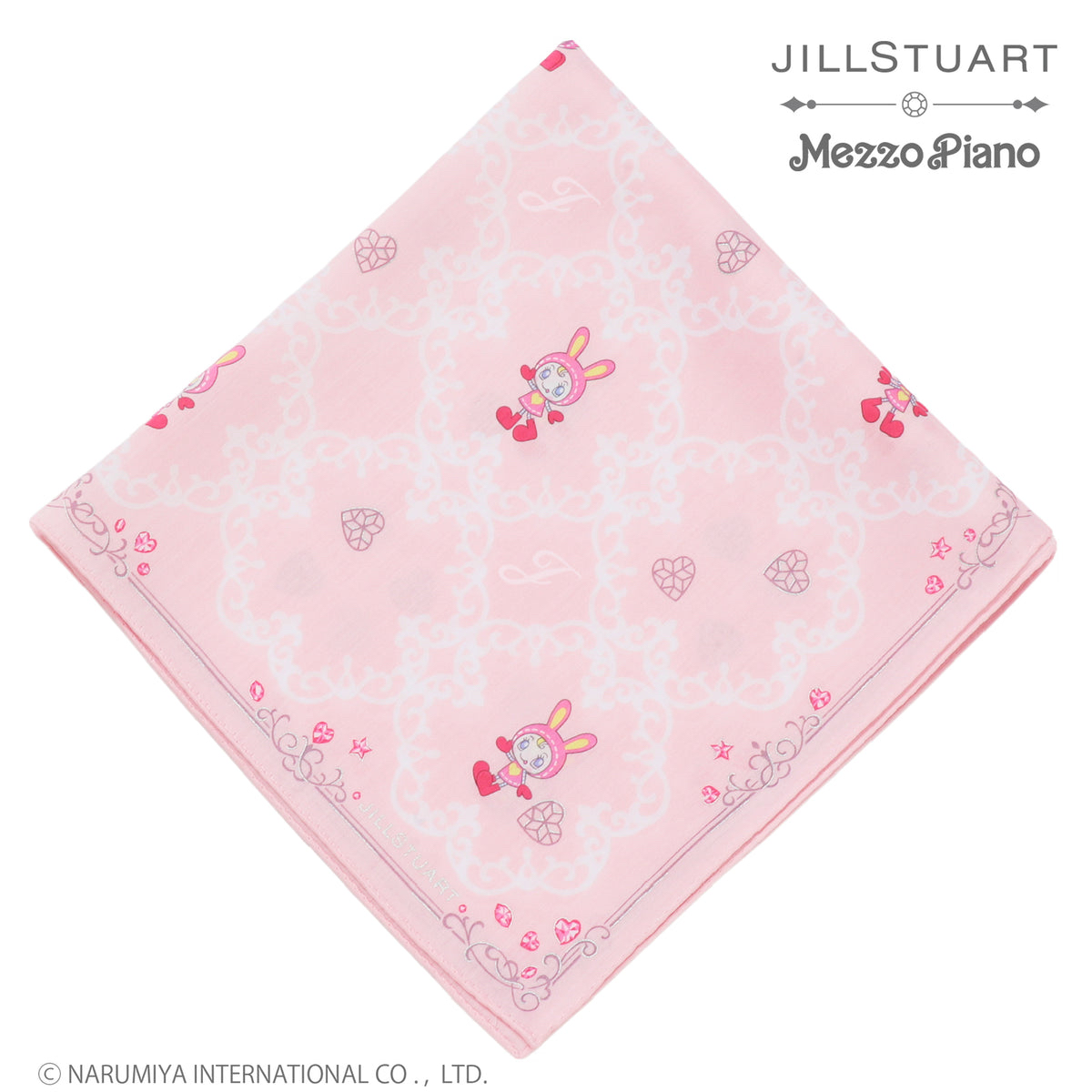 🎀【預訂】JILL STUART ×mezzo piano 印花手帕 LB