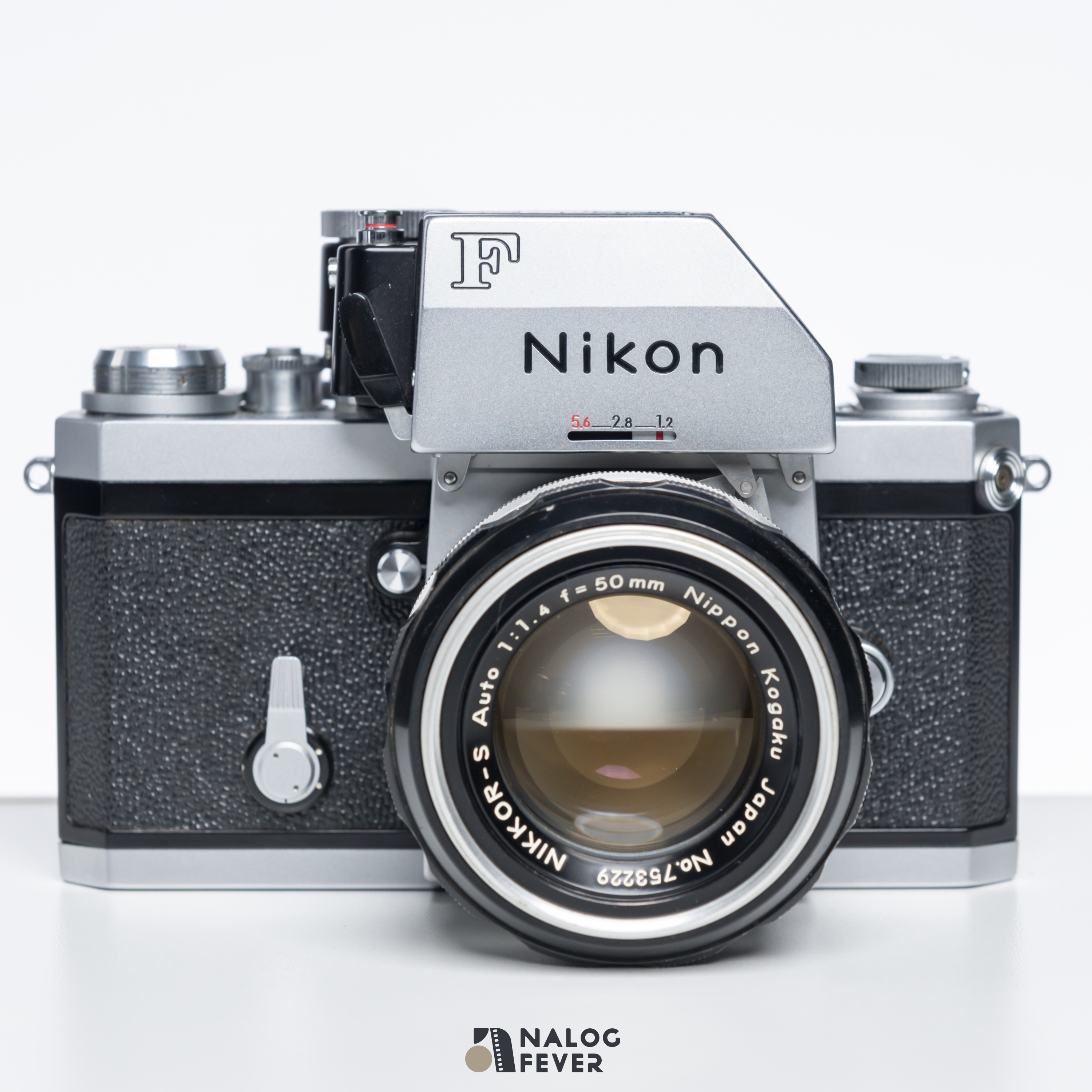 Nikon F Photomic FTN 連 Nikon Nikkor-S Auto 50mm F1.4 non-ai 套裝 (送2粒LR44)