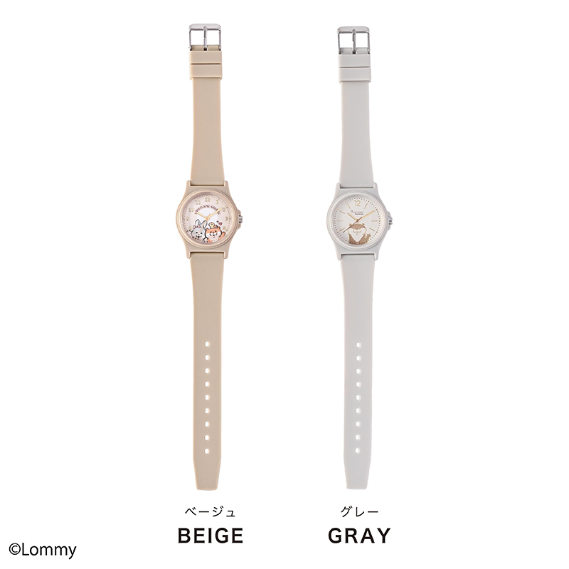 日本預訂📍可愛謊言的水獺麵包店造型系列 - PVC手錶 20/3日本開售