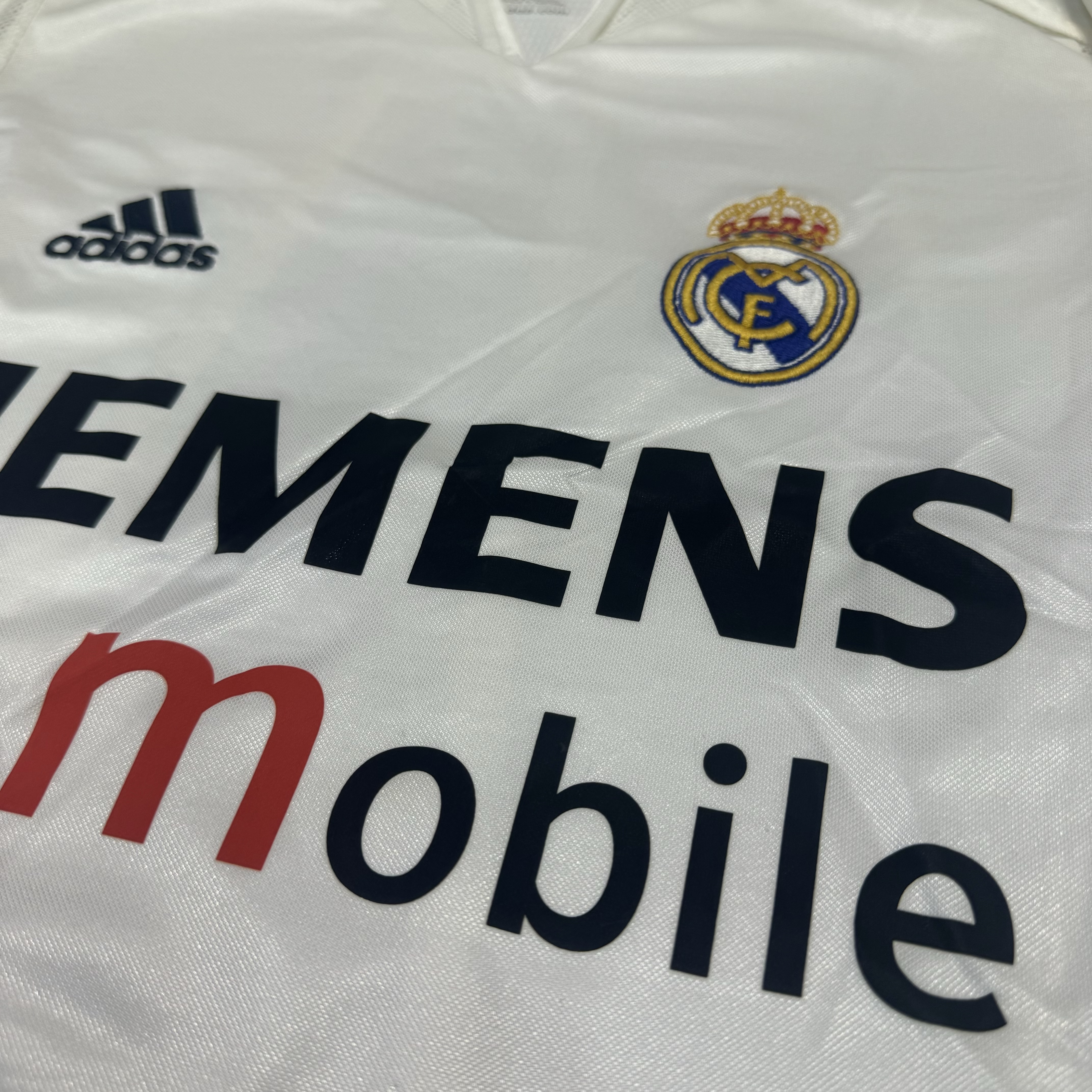 Real Madrid 04/05 player issue home shirt
