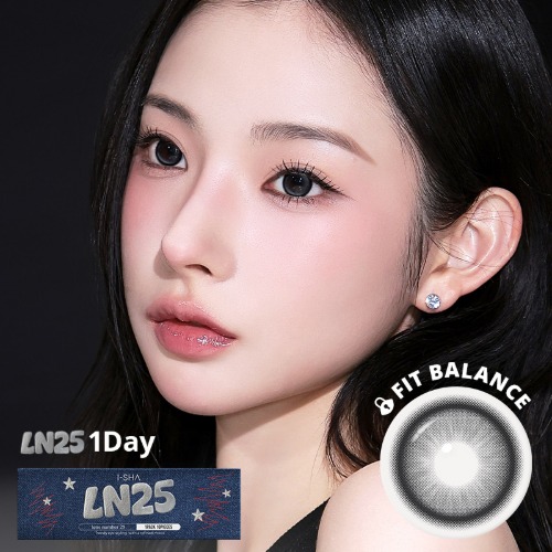 i-SHA - LN25 Carbon Black (1day/10P)