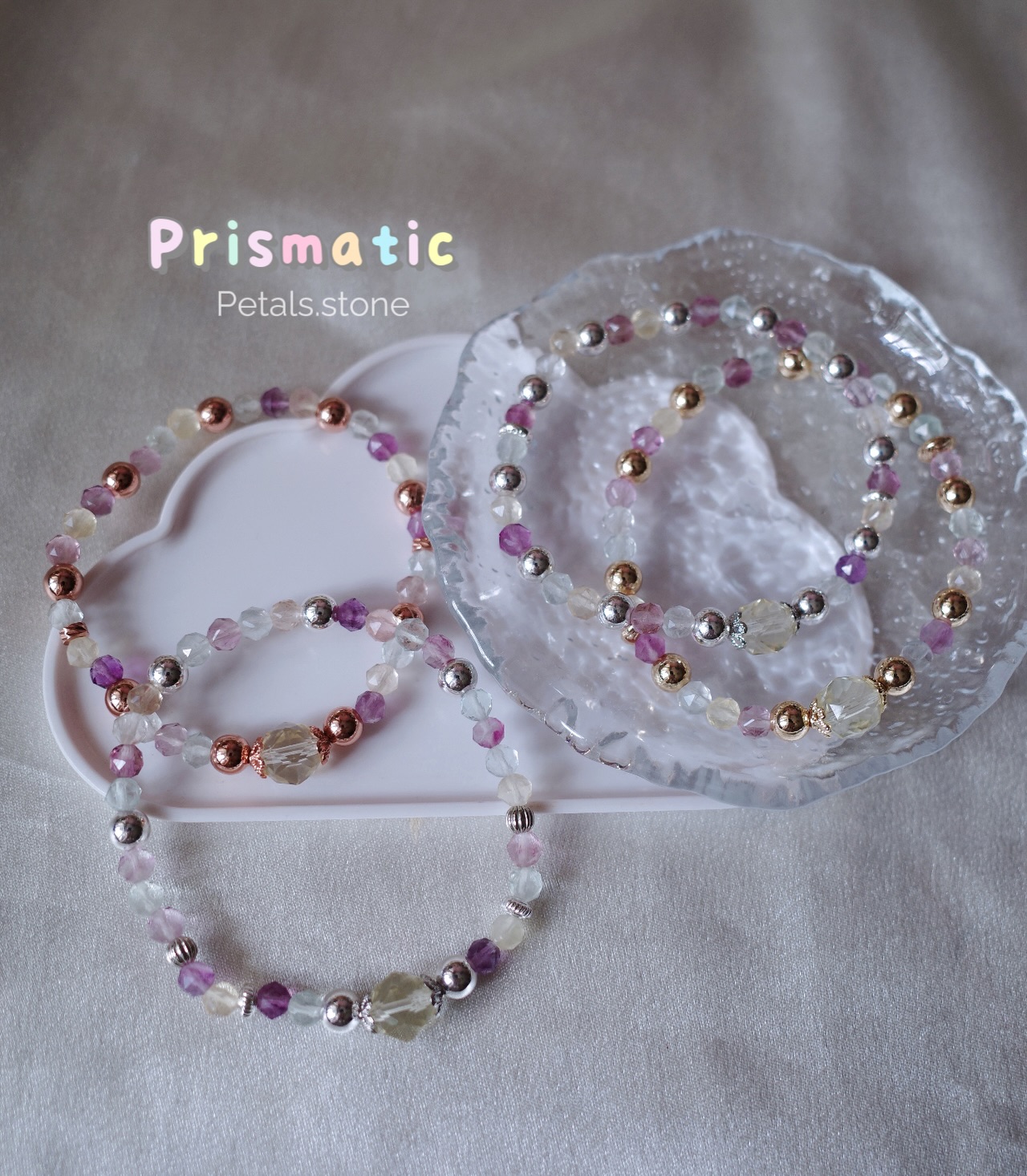 🌈Prismatic | 彩螢石 檸檬黃晶