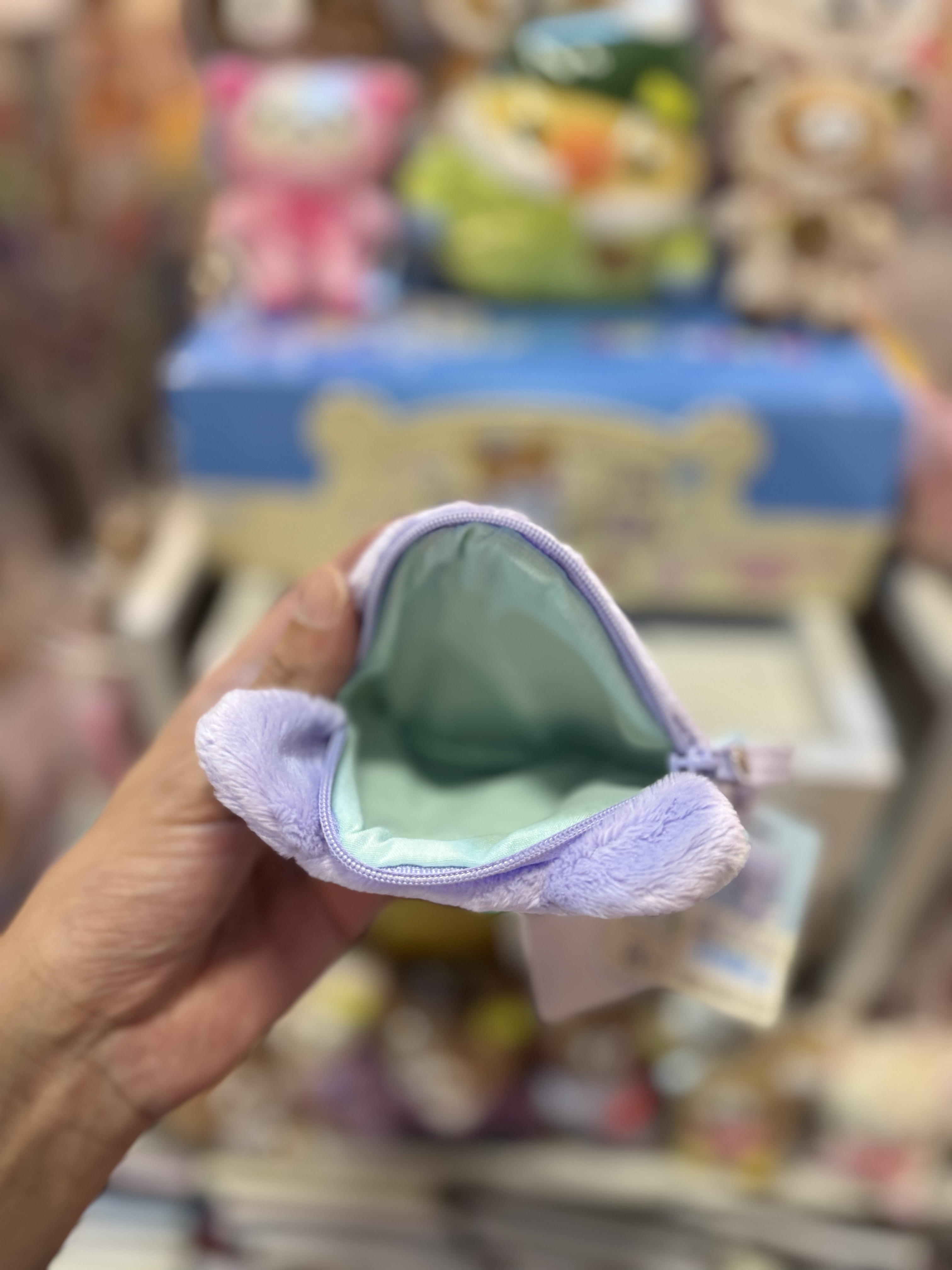 《現貨》全新Rilakkuma瓦瓦貓頭型散銀包