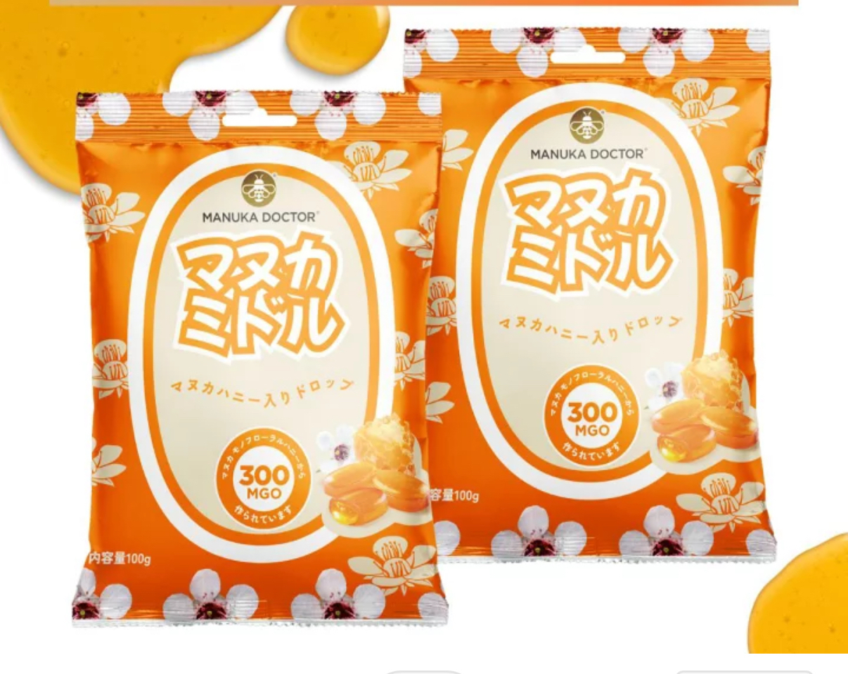 日本直送 現貨 麥盧卡蜂蜜咽喉糖 