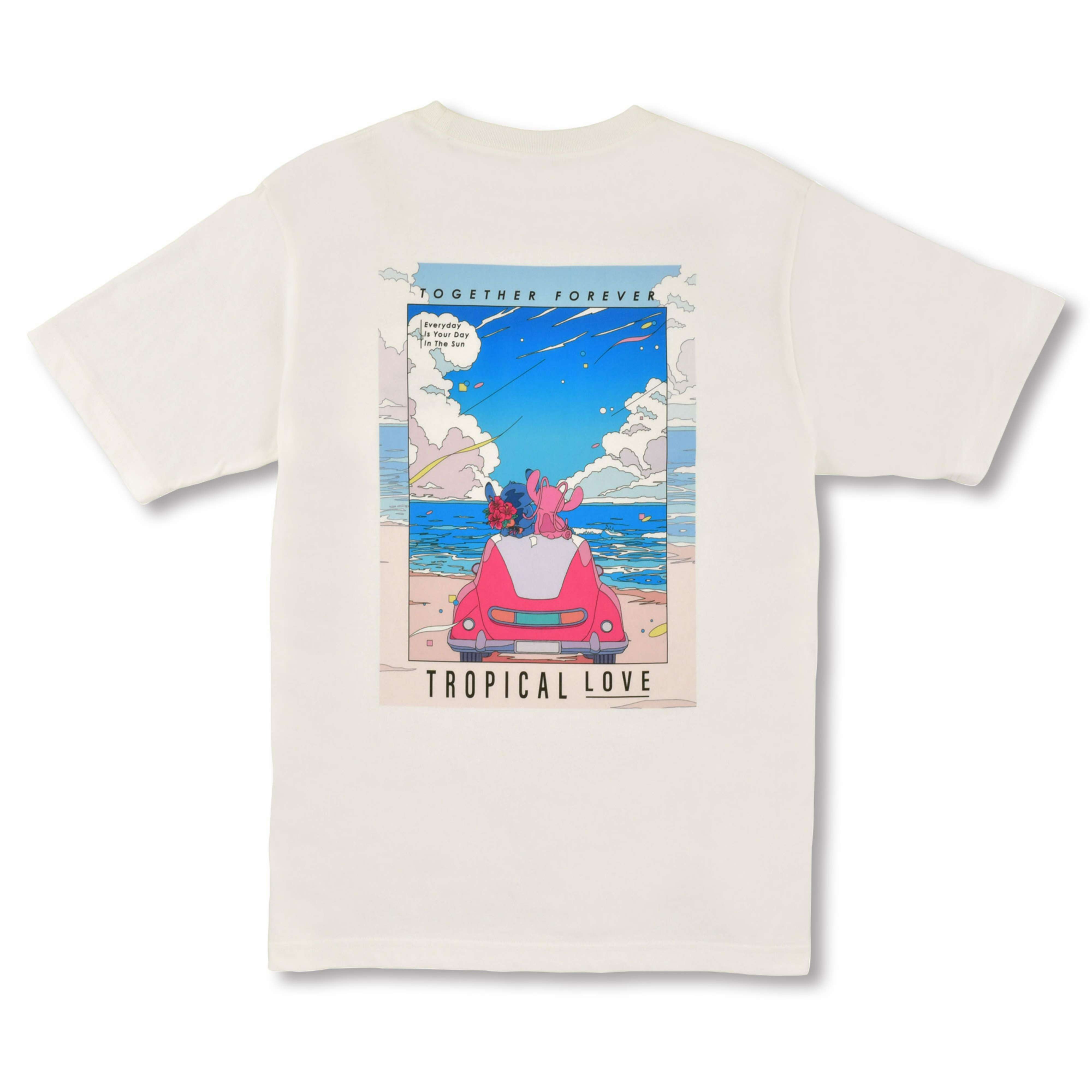 🌸 【預訂】T-Shirt - STITCH ＆ ANGEL