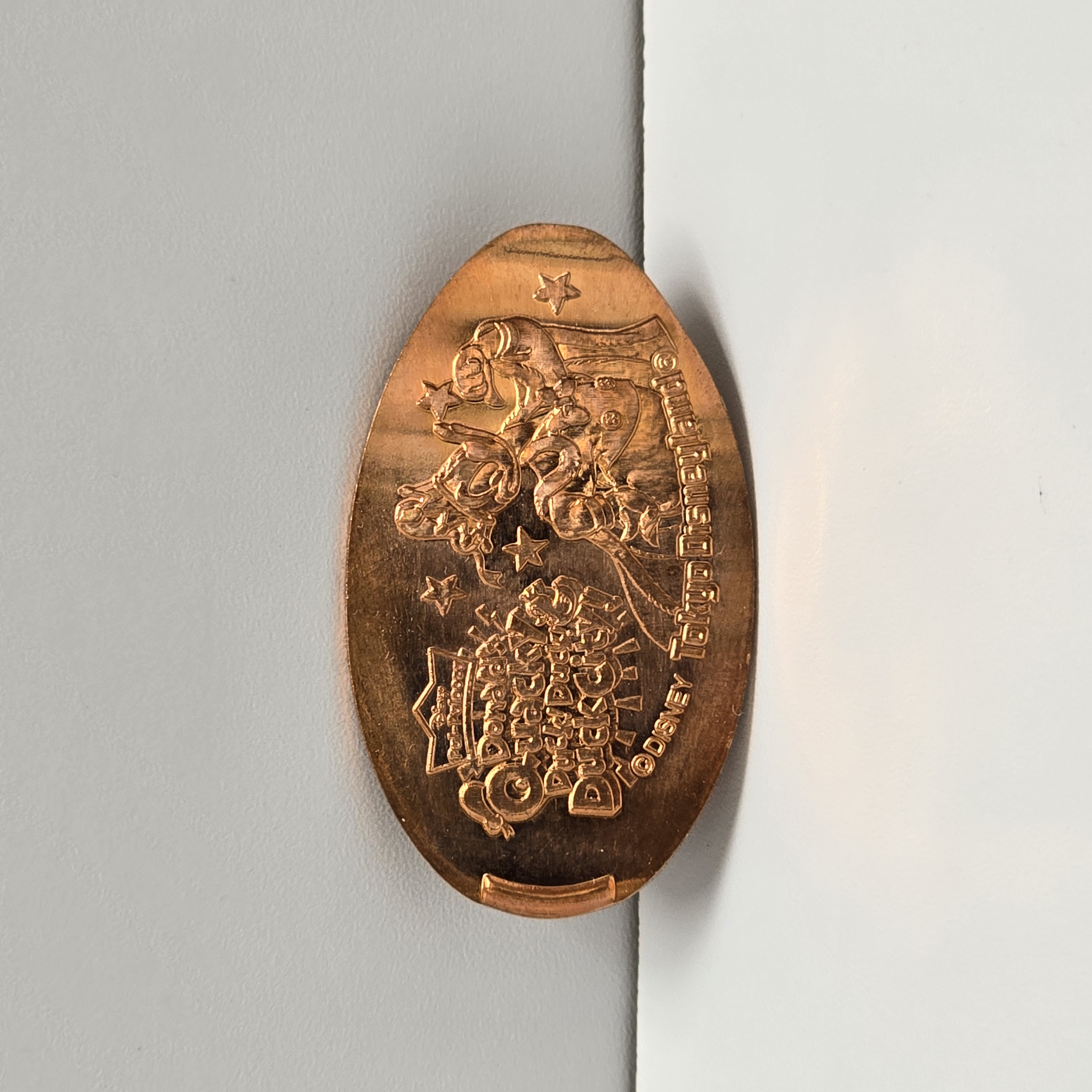 現貨 樂園限定  Donald's Quacky Duck City 壓幣 