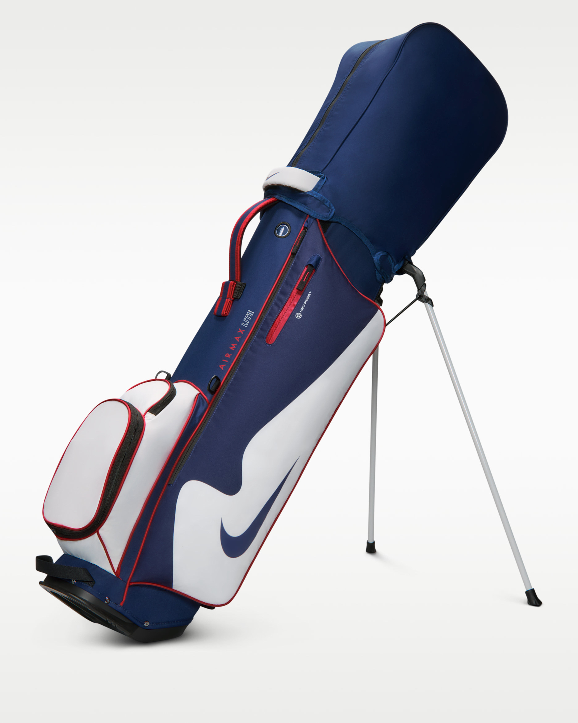 NIKE Air Max Lite 4WAY Stand Bag 4格支架包 - 白藍