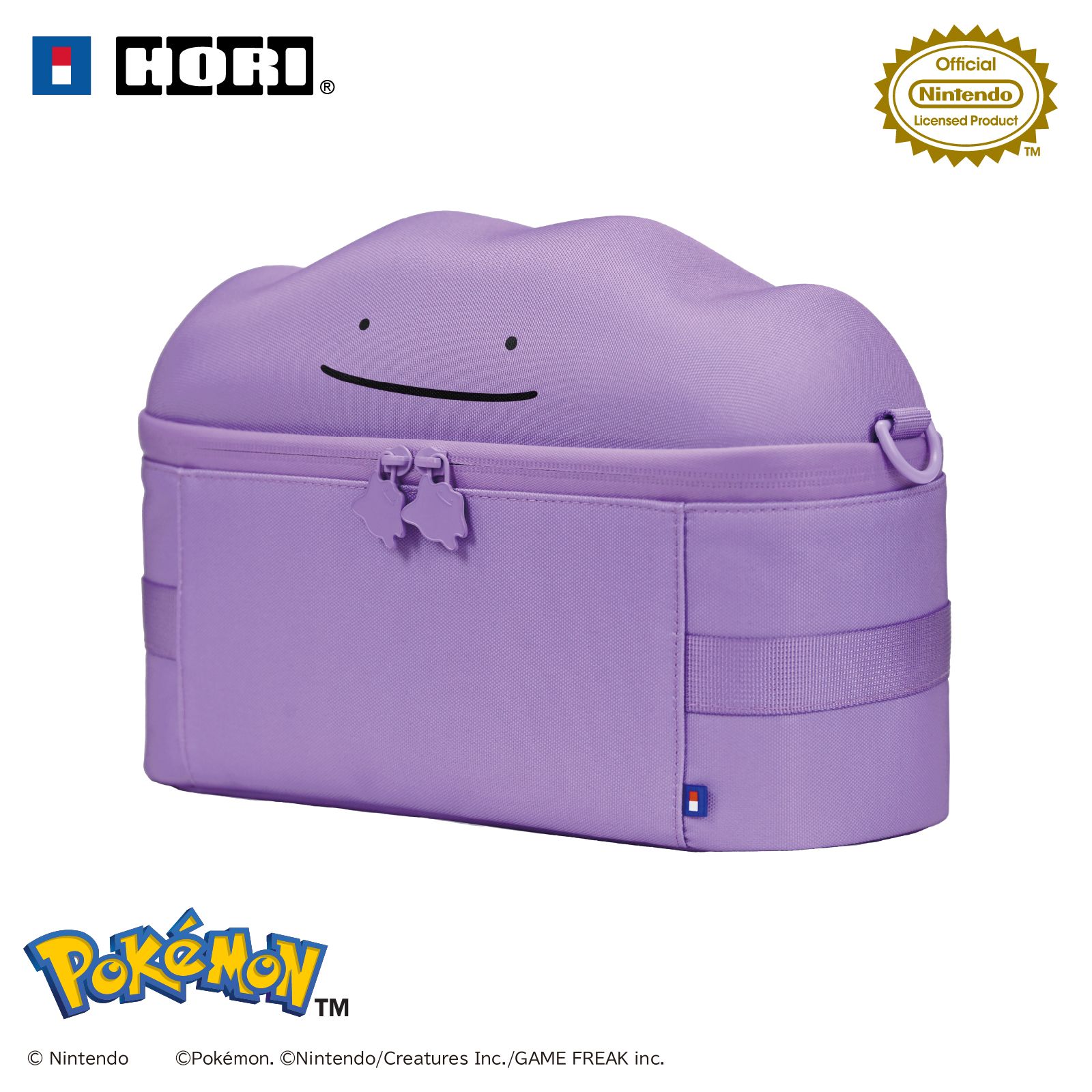 HORI NS2 便攜大容量收納包 百變怪 (NSX-164)        HORI NS2 Ditto-Themed Complete Storage Bag (NSX-164)