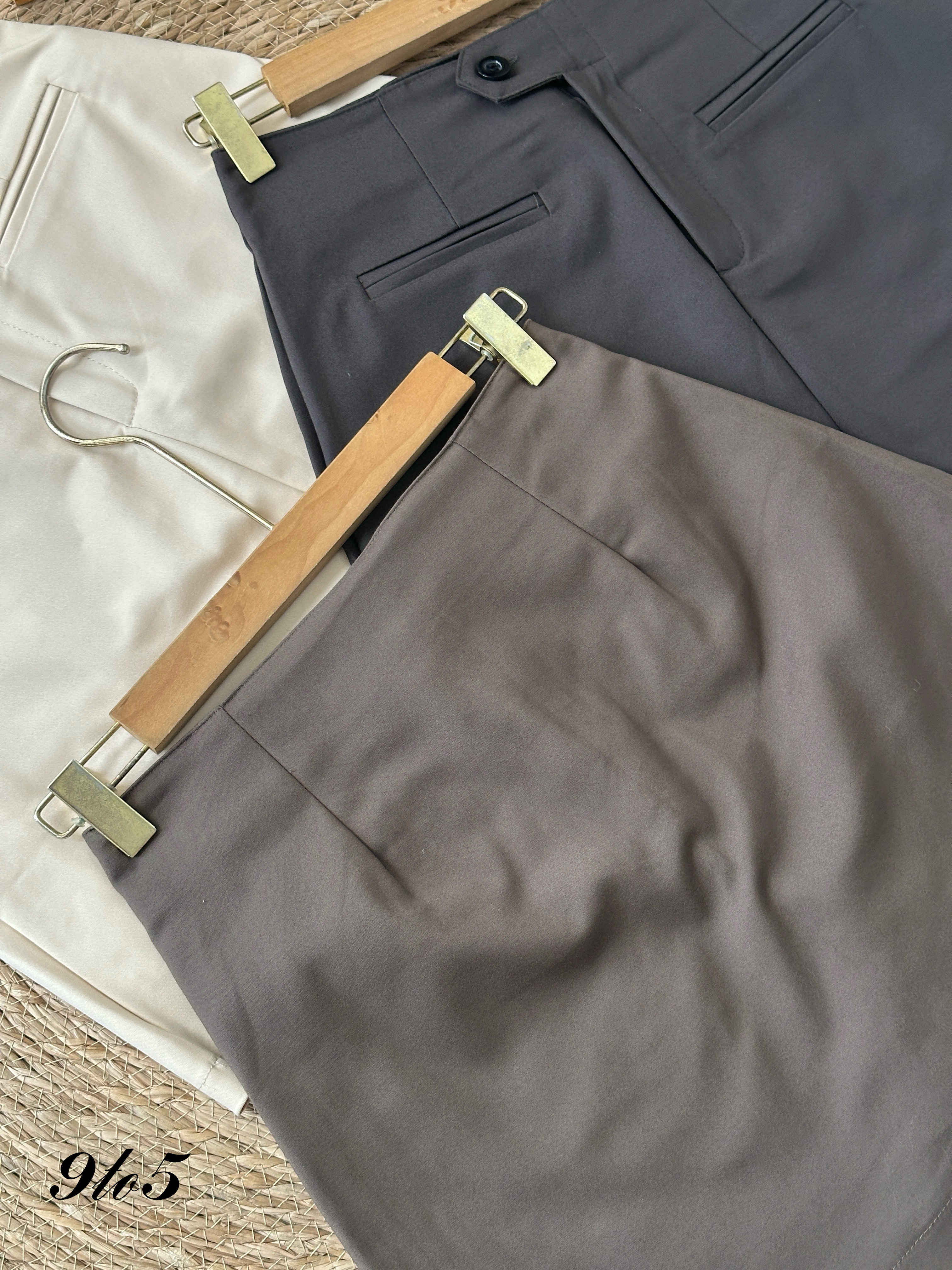 S1799 A Line Short Skirt - 4 Colors 