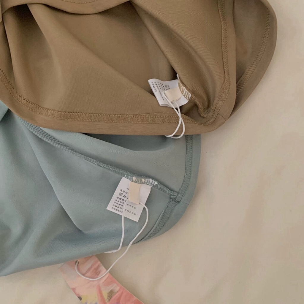 Cheers Letter Casual A-line Dress 美式复古休闲立体字母系带连衣裙(4 colours)