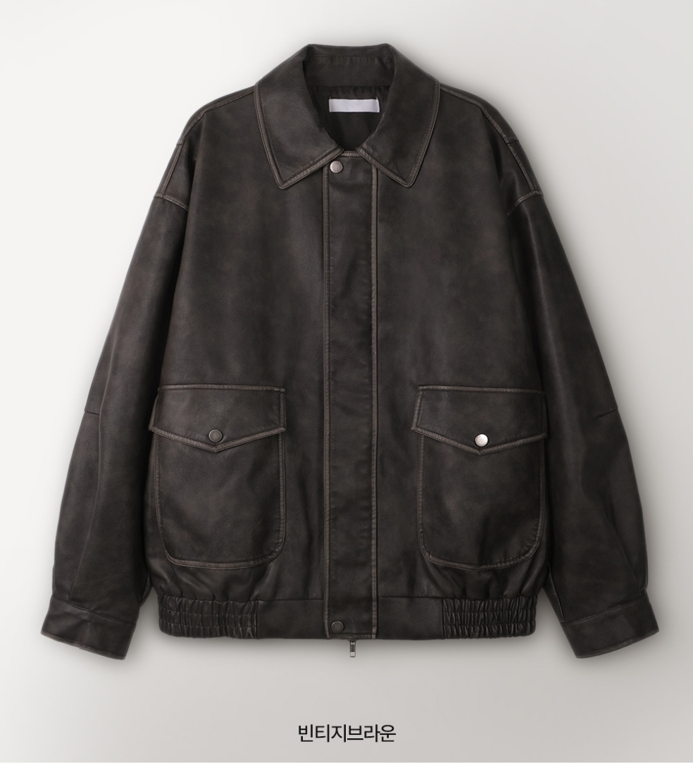 Slowand Garment Leather Jacket 
