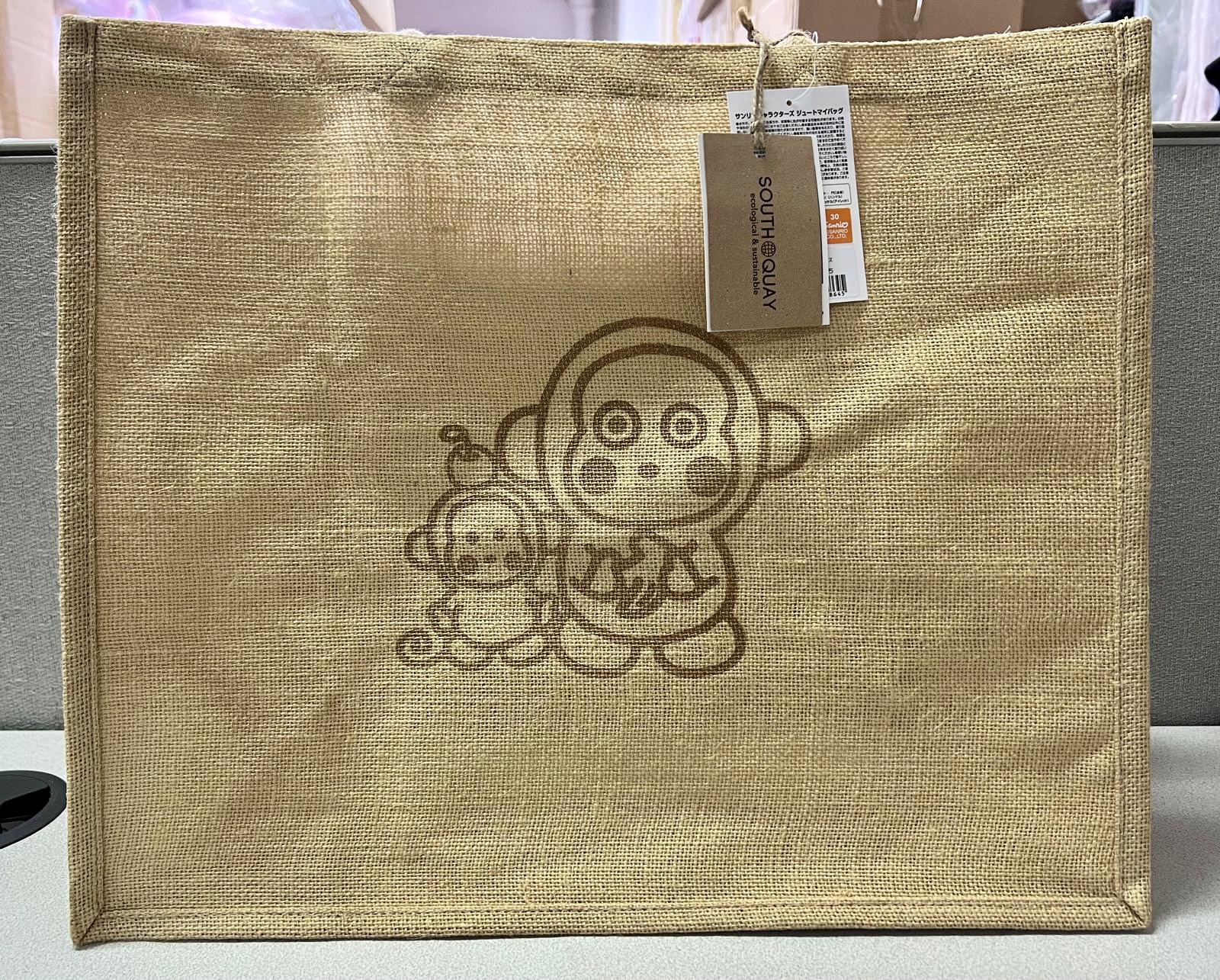🎌日本直送🎌馬騮仔 大size麻織袋 可上膊