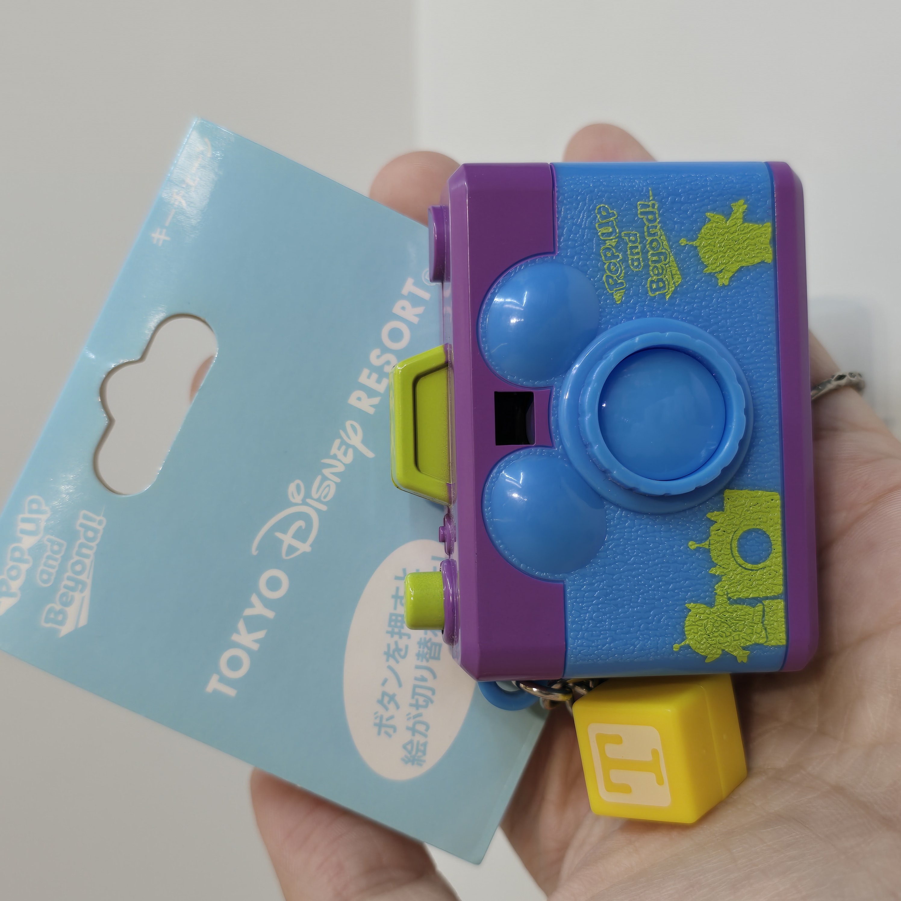 現貨 樂園限定 Toy Story Pop up and Beyond 相機匙扣