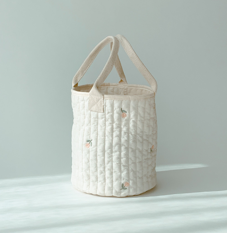 Dottodot 棉質衍縫一手包