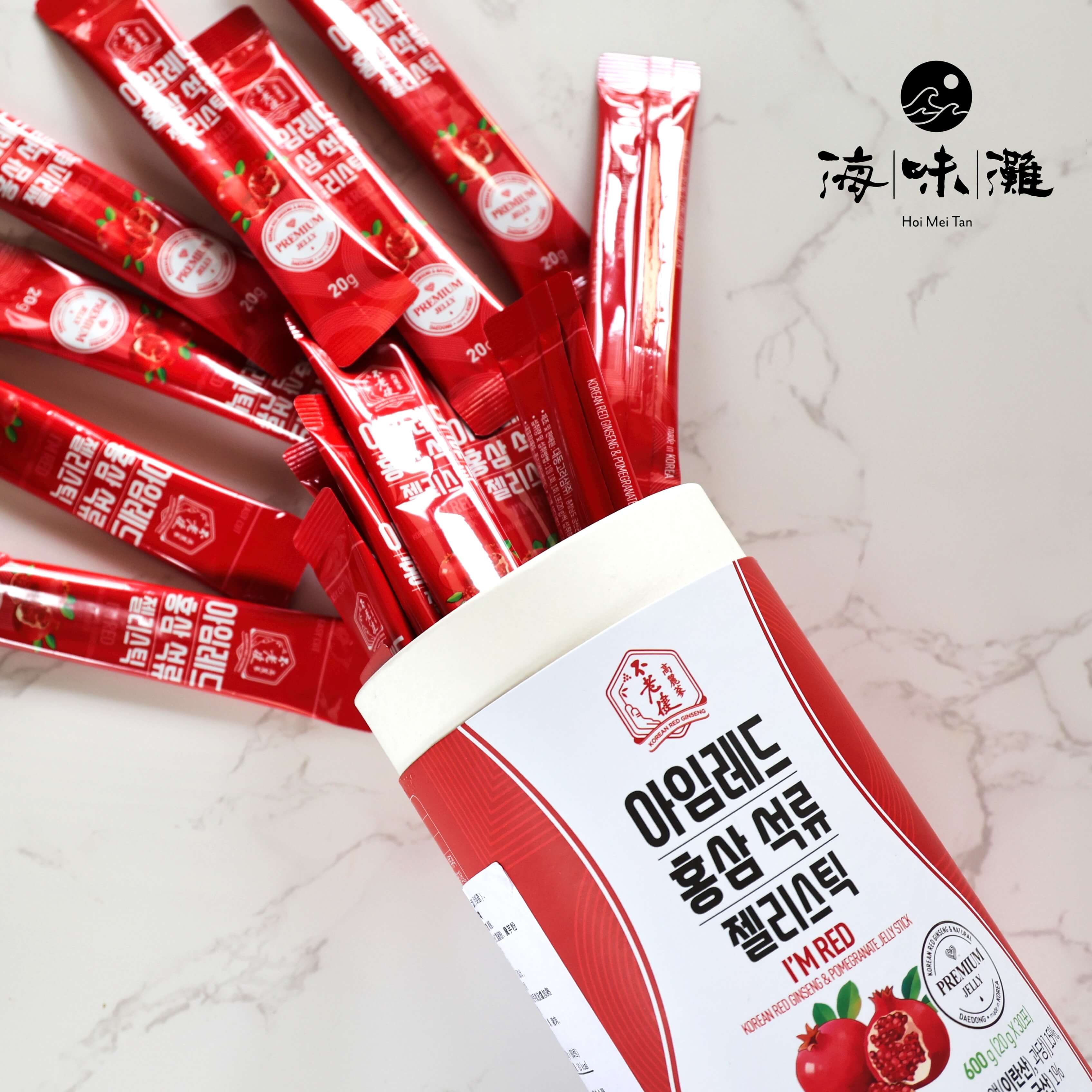 🇰🇷韓國不老健高麗紅蔘紅石榴啫喱｜抗氧化養顏