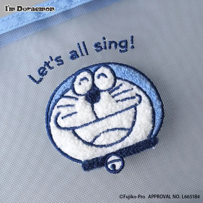 [訂購] 多啦A夢Pouch 拉鏈袋 筆袋 化妝袋 (毛絨刺繡圖案)