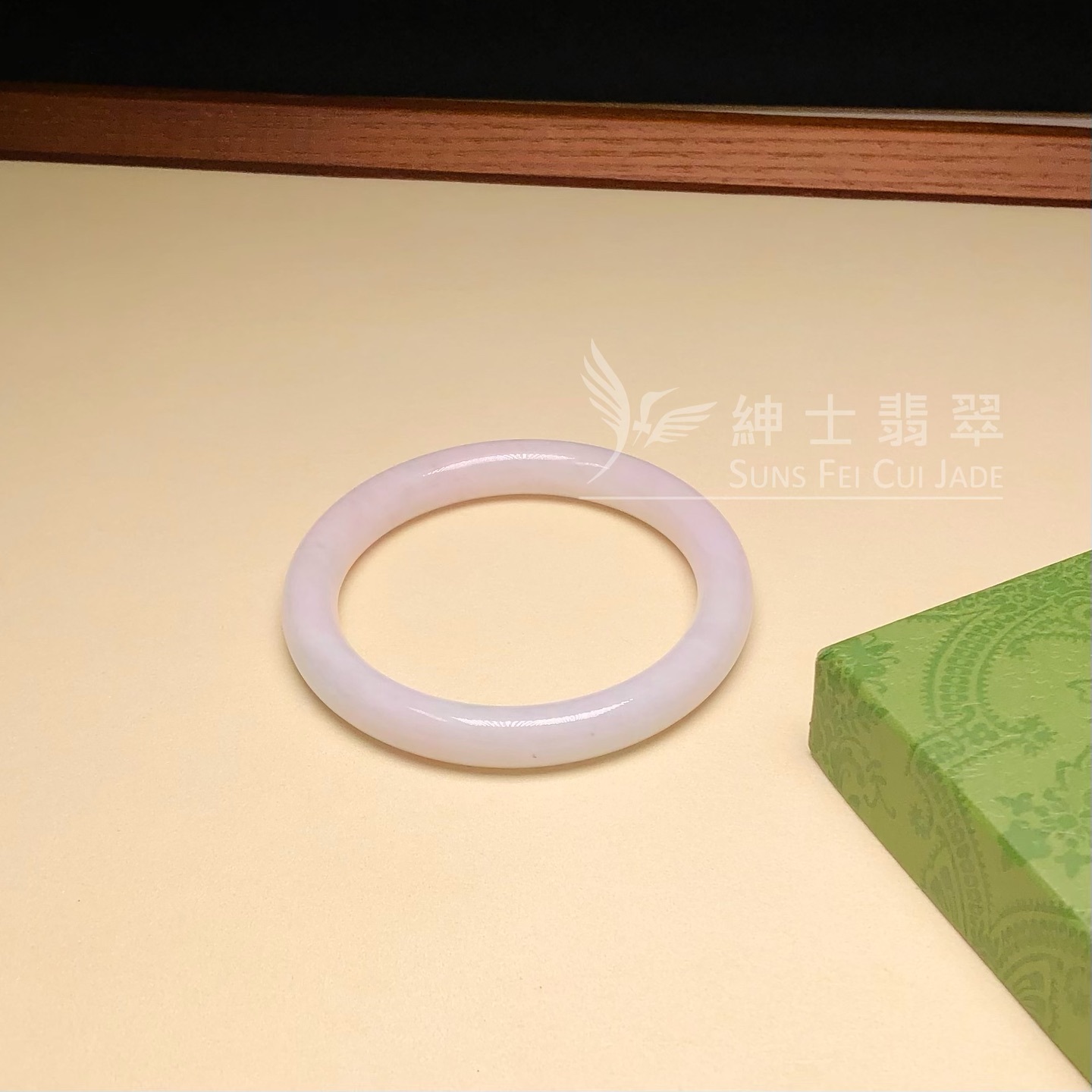 木那粉紫春彩圓鐲56.8mm