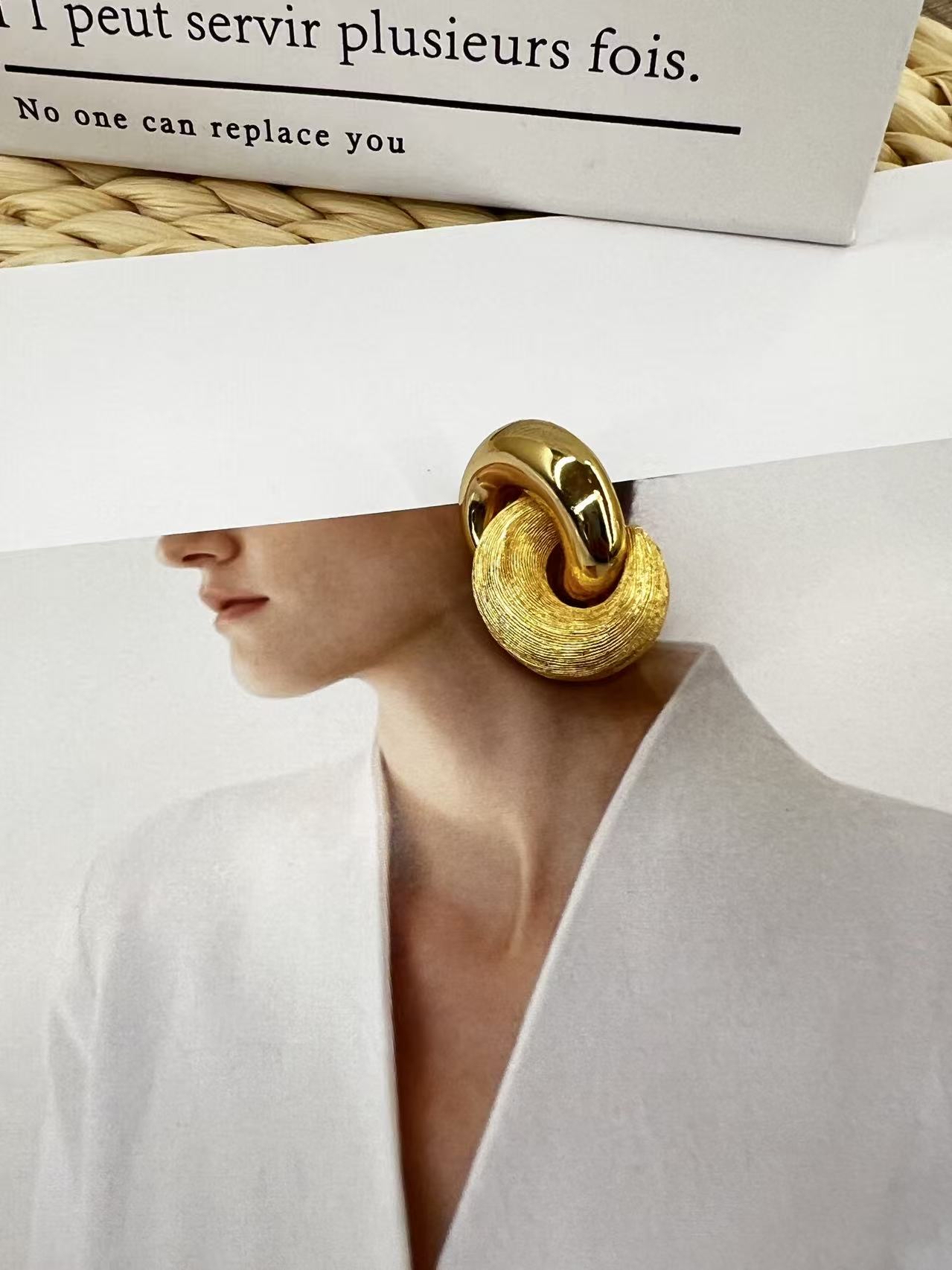 Christian Dior Vintage Love Knot Earrings