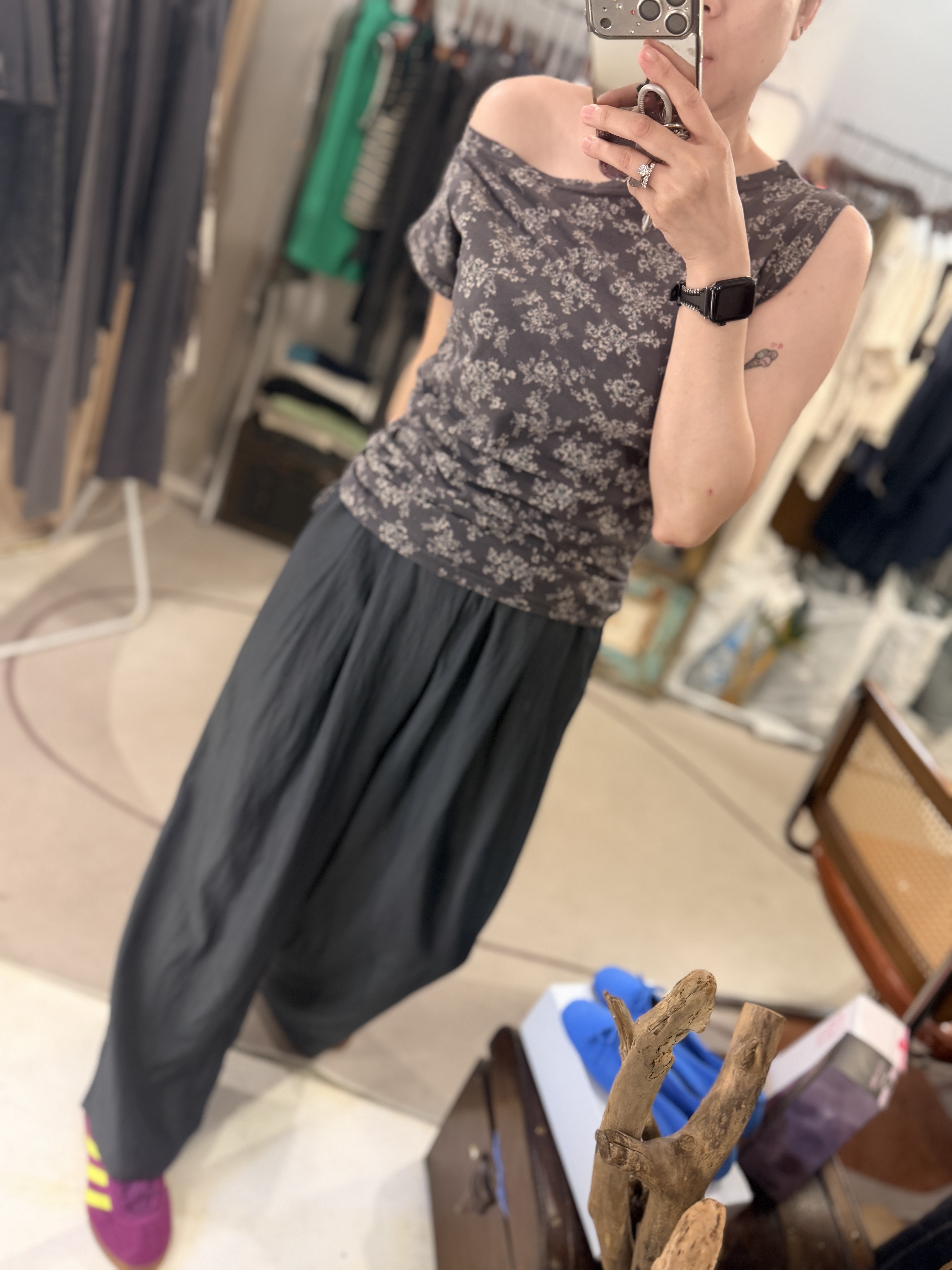 Vintage patterns tee
