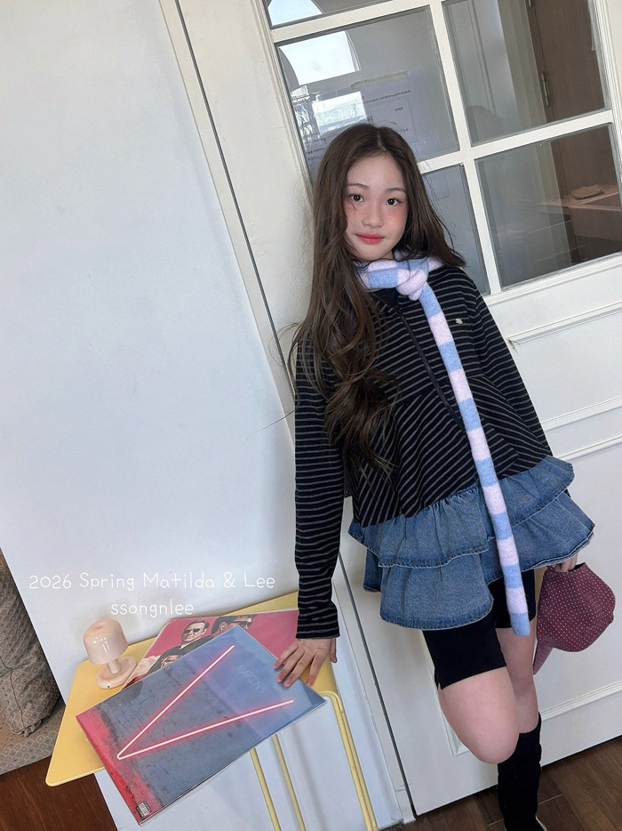 🇰🇷Matilda&Lee hood zipup