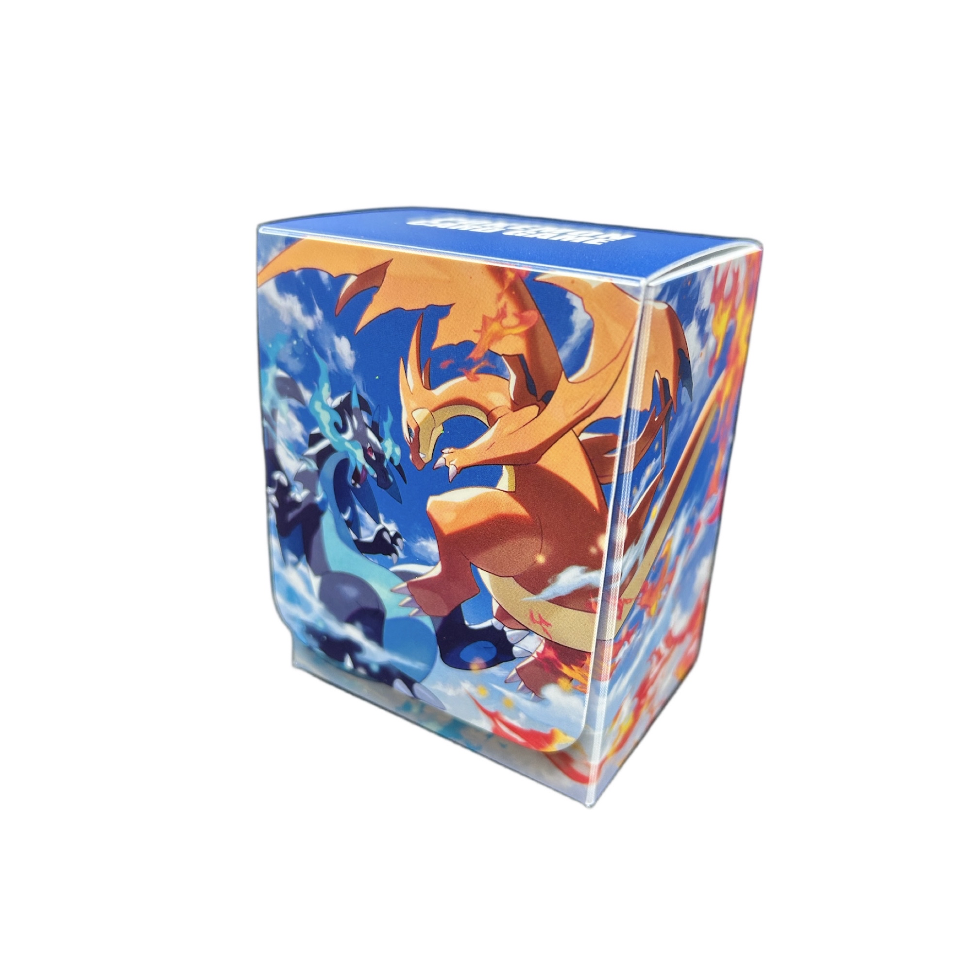 PTCG 寶可夢造型卡盒+卡套 【超級噴火龍】