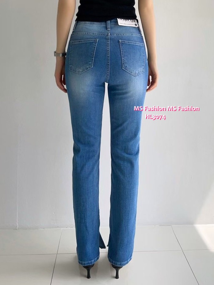 HL3074 韓國🌼Howluk靚洗水腳開叉直腳牛