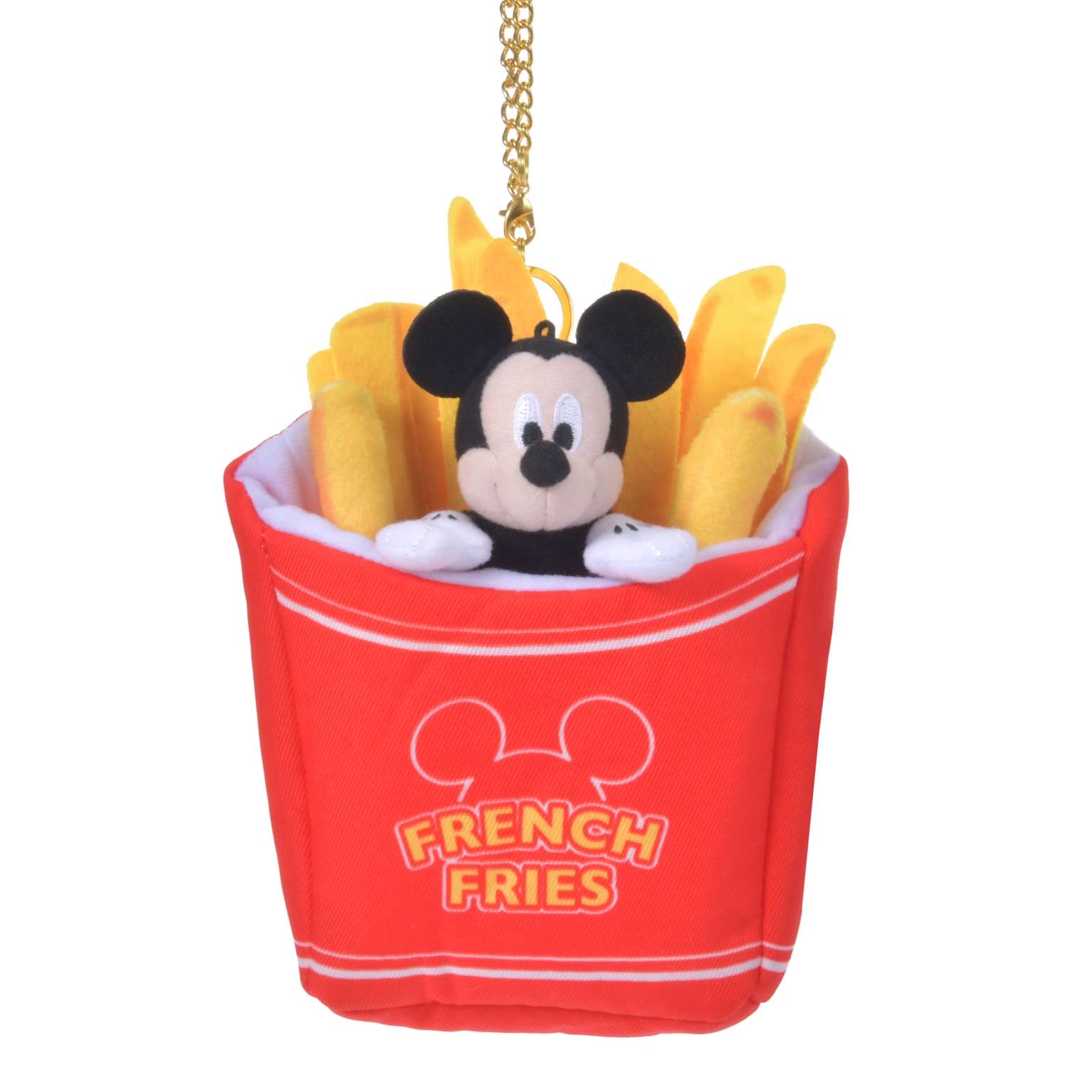 🎀【預訂】Disney American food Pocket Keychain - Mickey French Fries