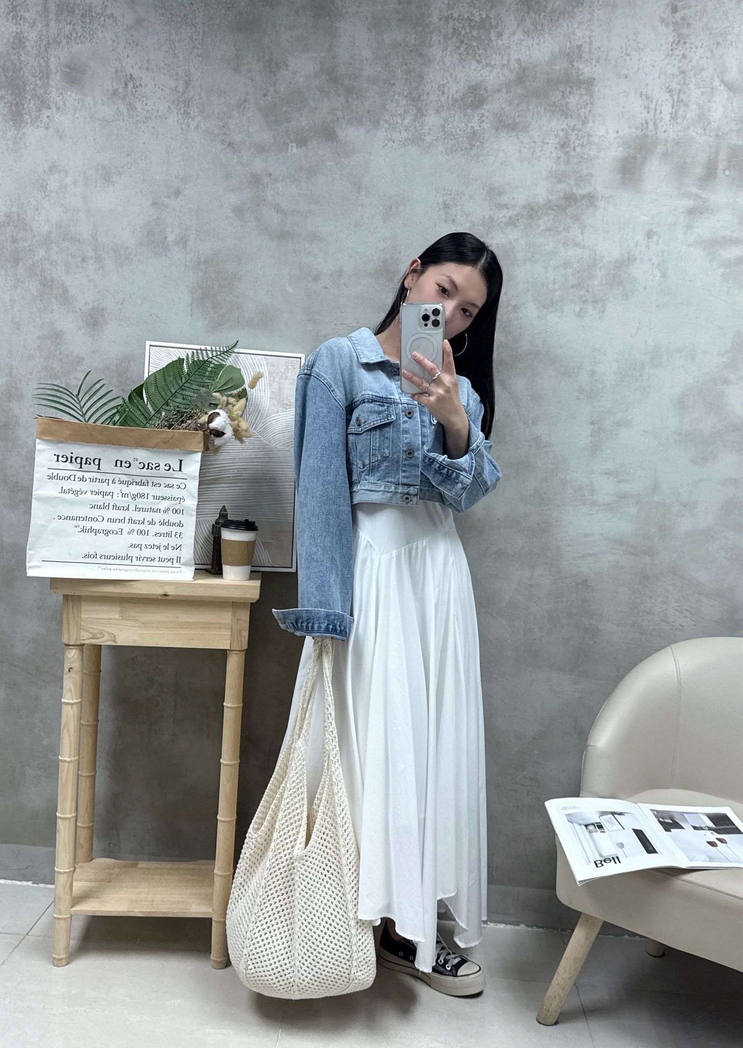 B02 不規則腳恤衫棉Ops