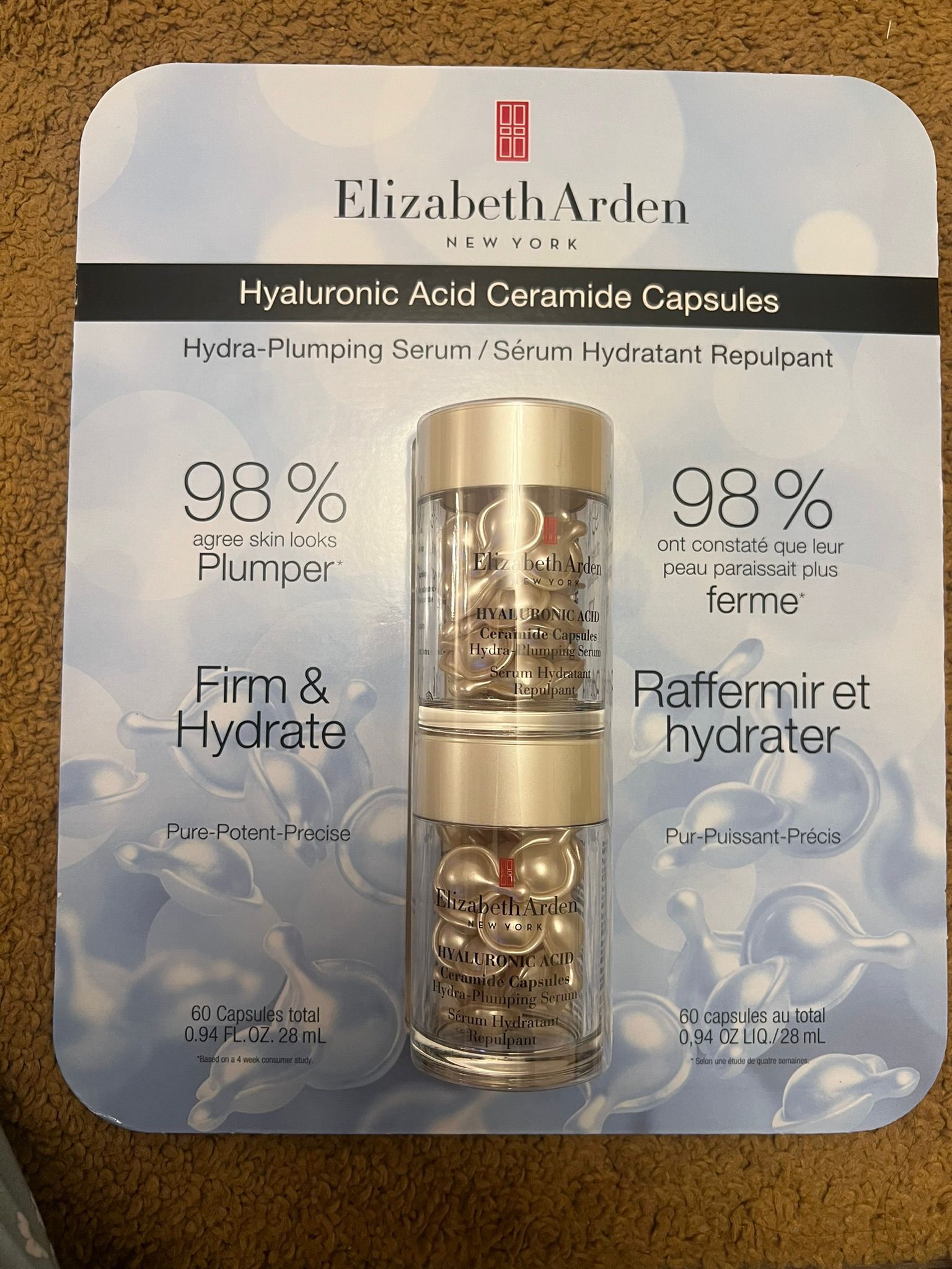 Elizabeth Arden豐盈保濕精華膠囊 (30粒*2)