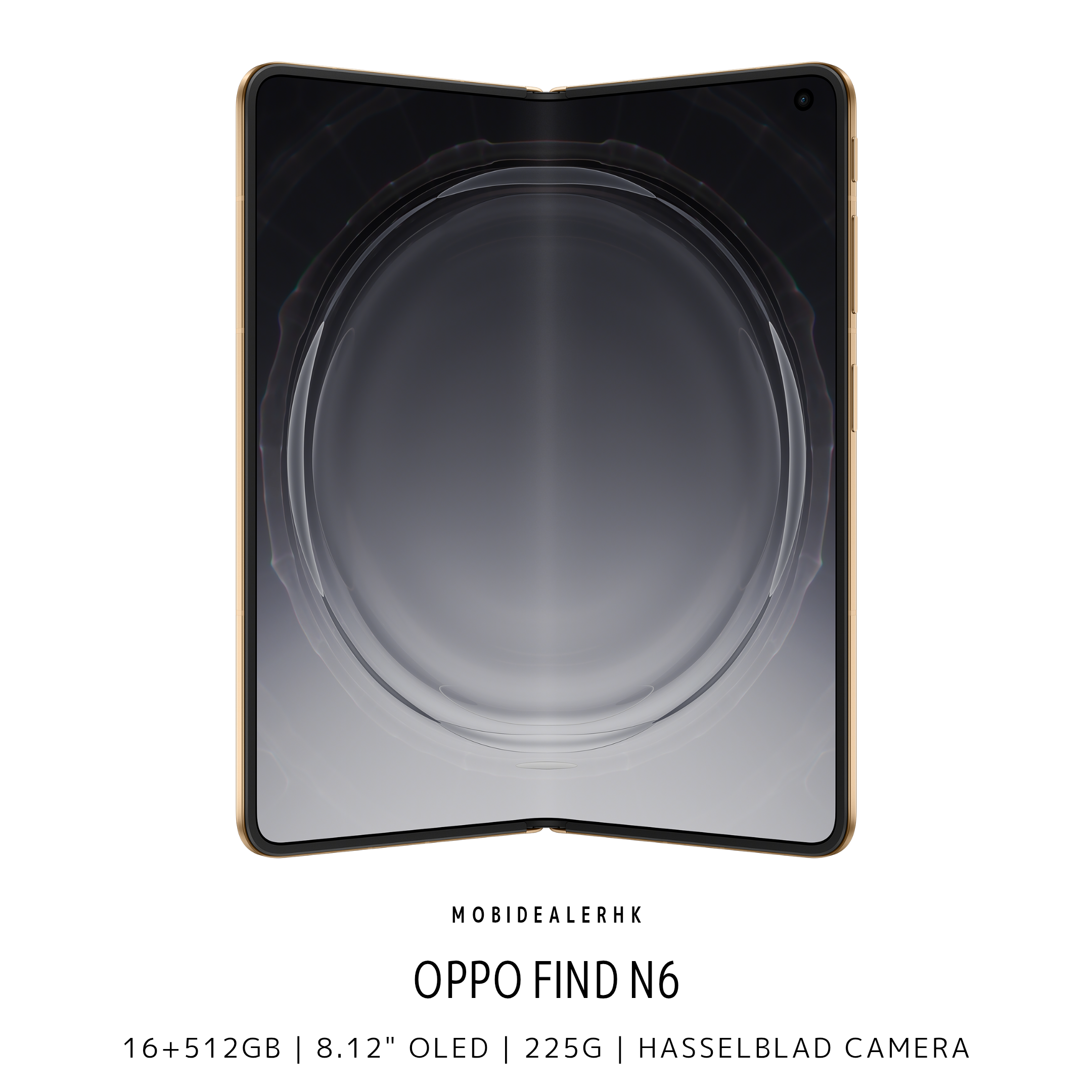 Oppo Find N6 | 5G | 智能手機 | 16+512Gb | 8.12" + 6.62" | AMOLED | Hasselblad Camera