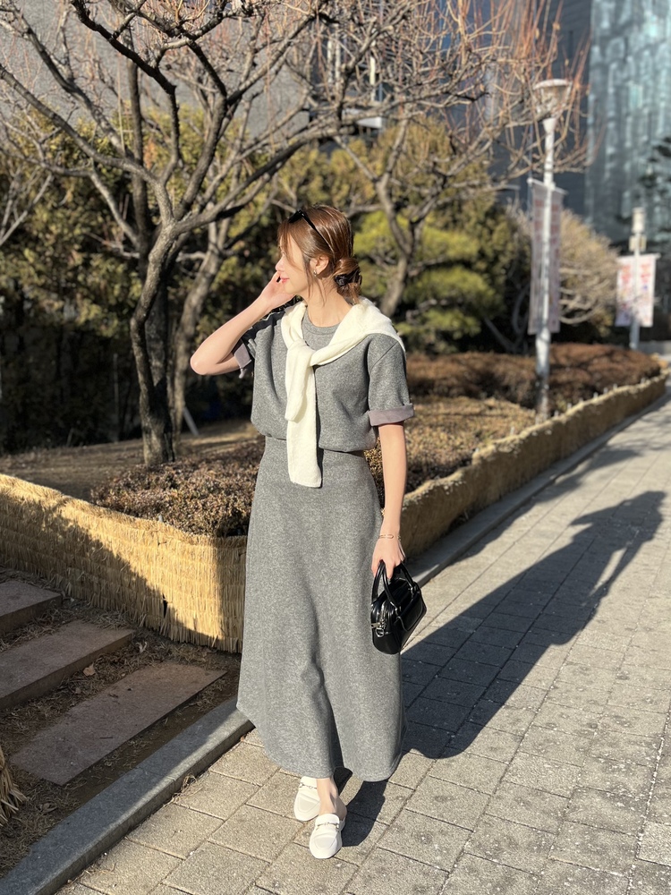 Brushed Cozy Lounge Set (Grey)