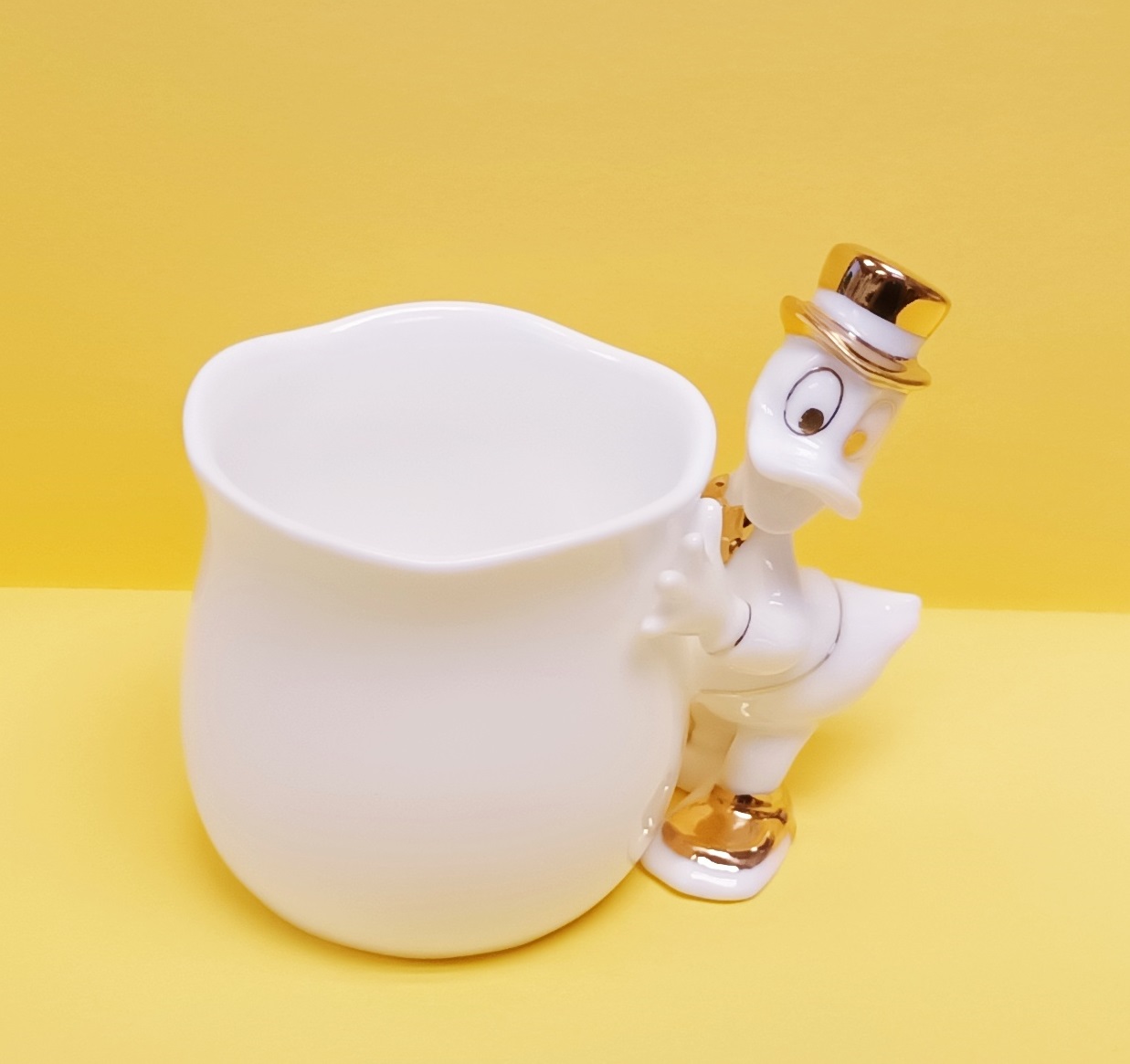 COTTON SWAB CONTAINER 骨瓷棉花棒容器 Donald Duck   (KD-55)