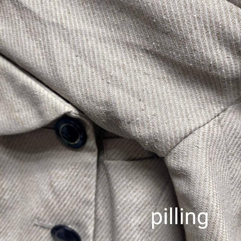 C.a. 1990s Vintage Japanese Beige Waist-Clnched Style Blazer with Ribbon Pocket Detail Made with Italian Fabric (MT1609-10)