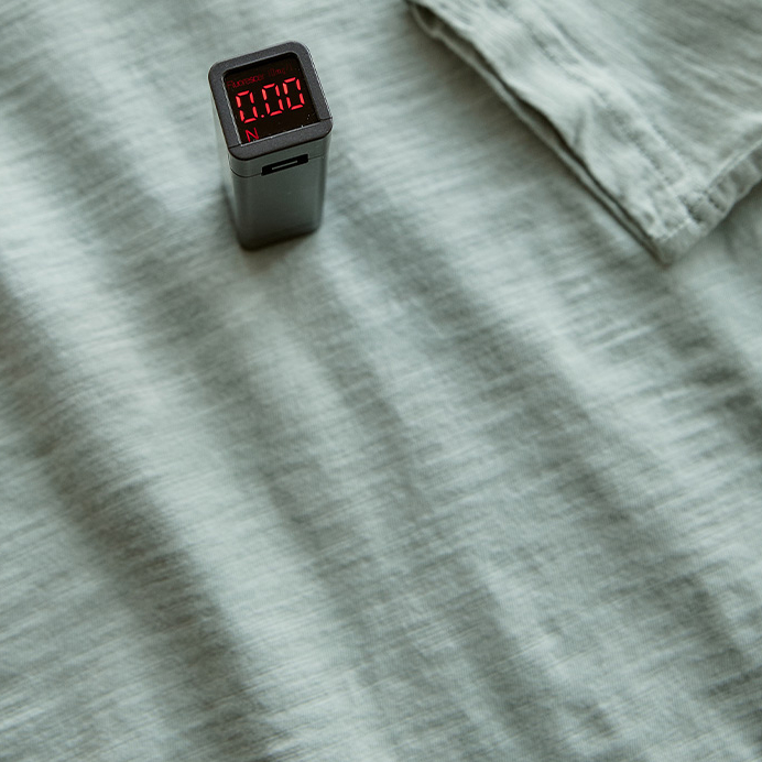 DOTTODOT 竹節紋理純色T恤