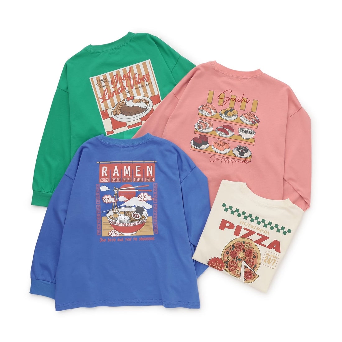 <日本限時減價⏰新品訂購> b.Room食物圖案薄長袖衫