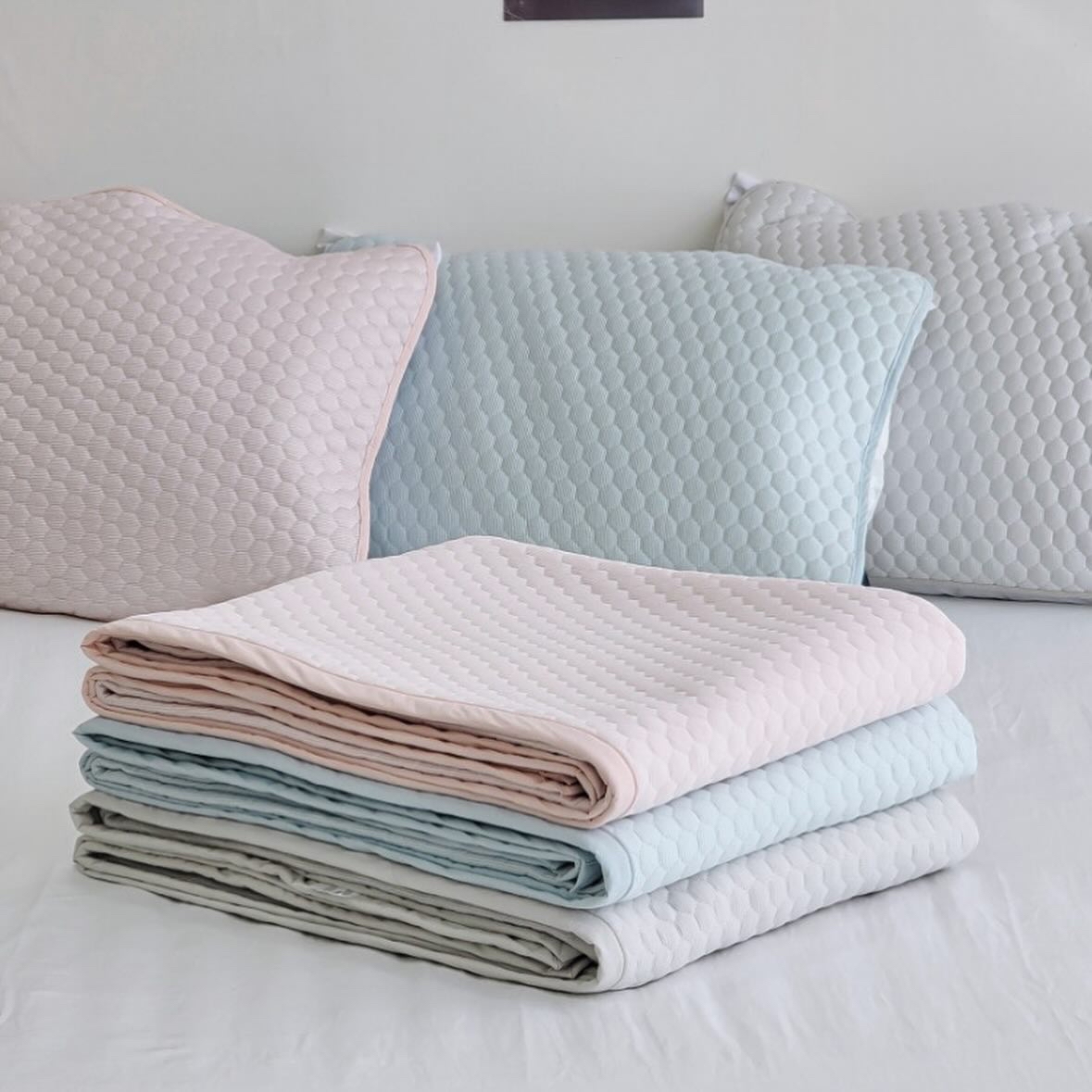 韓國製純色涼感床墊