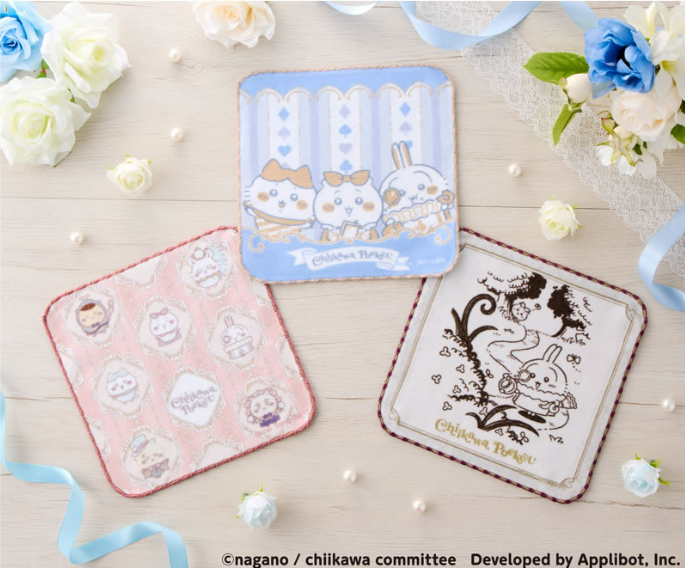 🌸 【預訂】Mini Towel - Chiikawa 愛麗絲系列 21/8新品