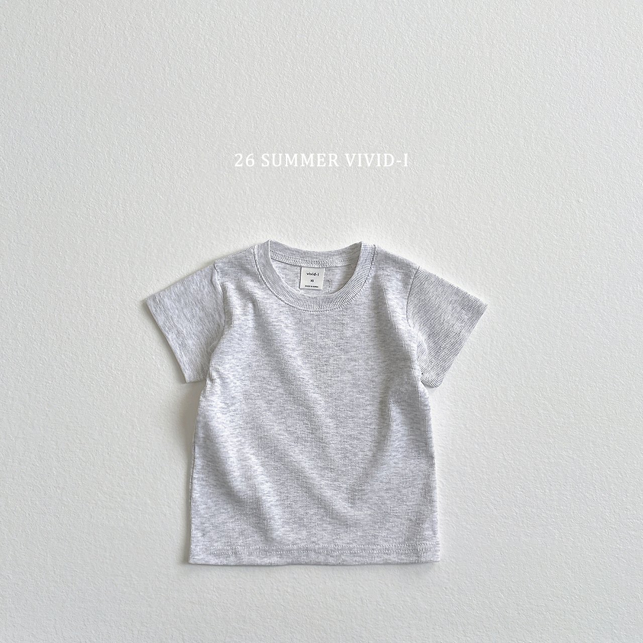 Vivid ｜ Basic Tee （Blue L 105-115)