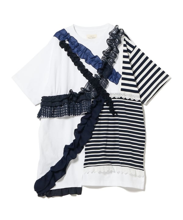 日本製TORI-TO x BEAMS JAPAN 拼款衫