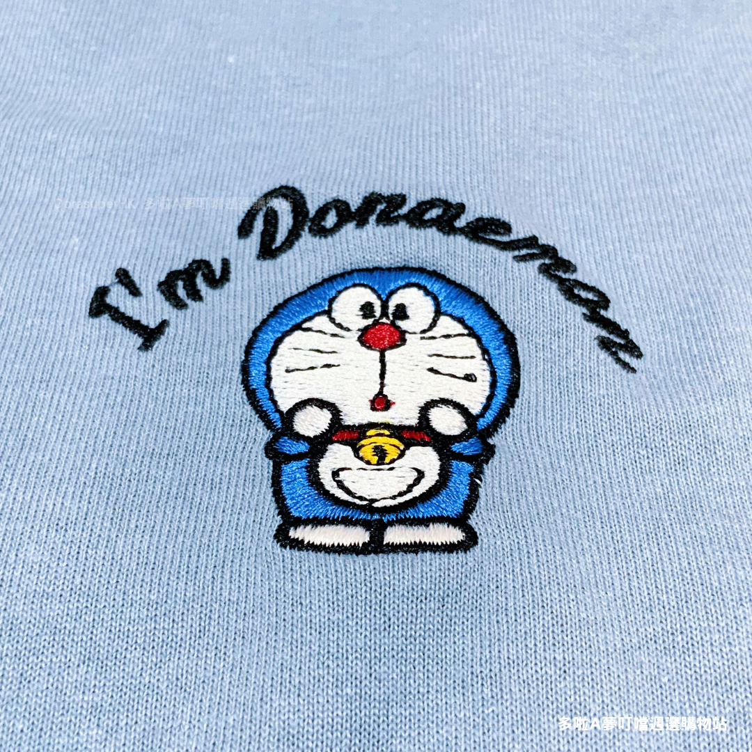 [訂購] 多啦A夢T-shirt 短袖衫 刺繡圖案 胖虎技安 Doraemon Tee (2026新款)