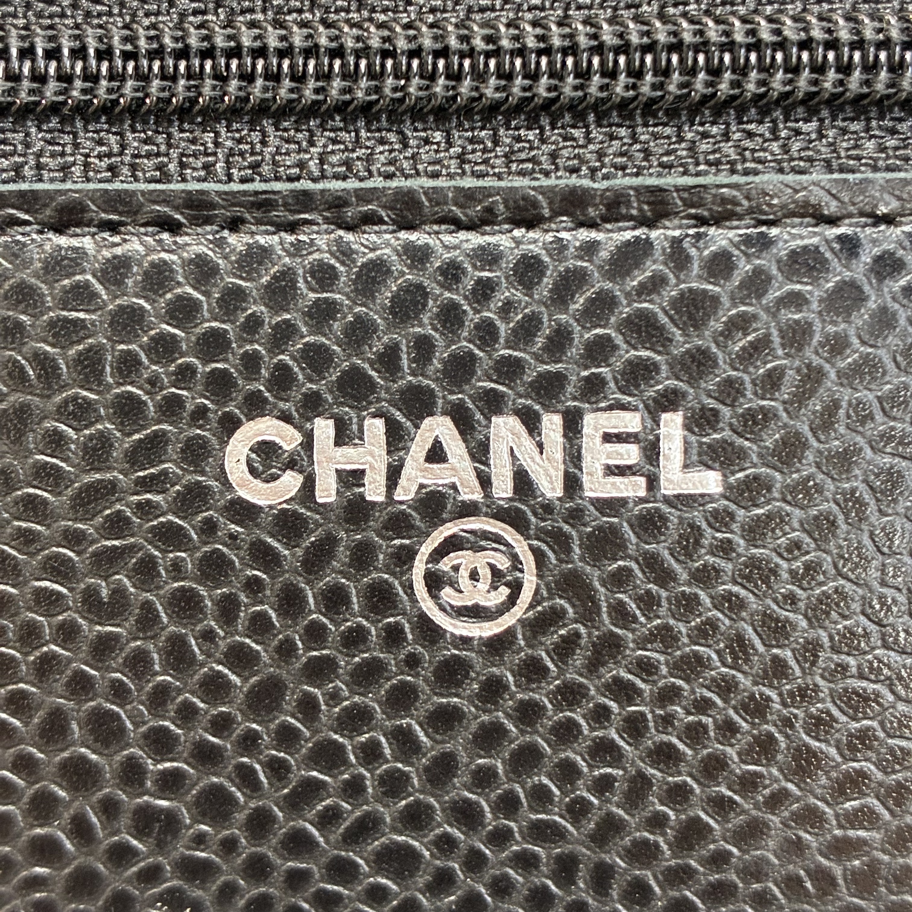 Chanel WOC 荔枝紋牛皮黑色經典🖤